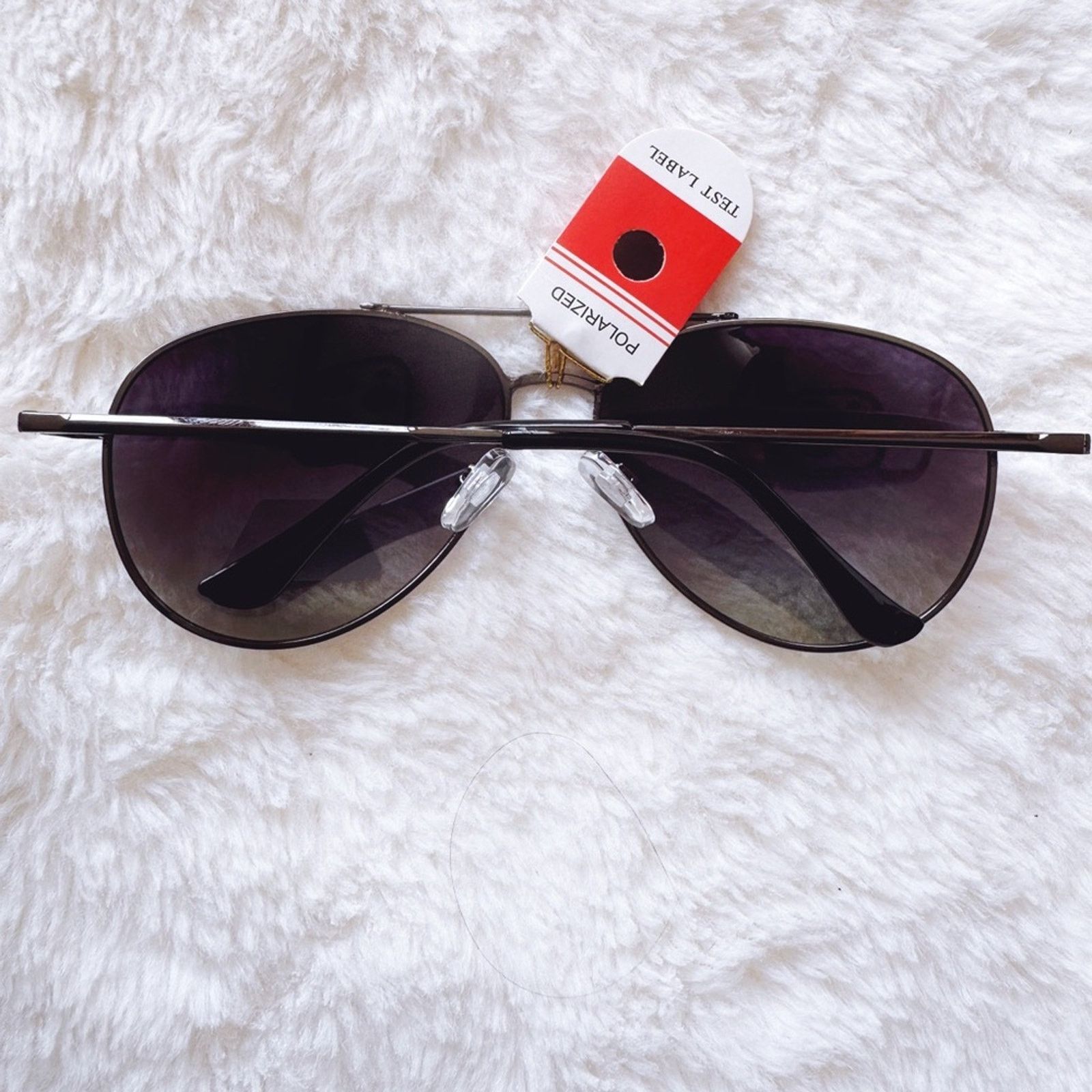 Other Freya Black W/Black Rim Polarized Aviator Sunglasses Size ONE SIZE - 13 Thumbnail