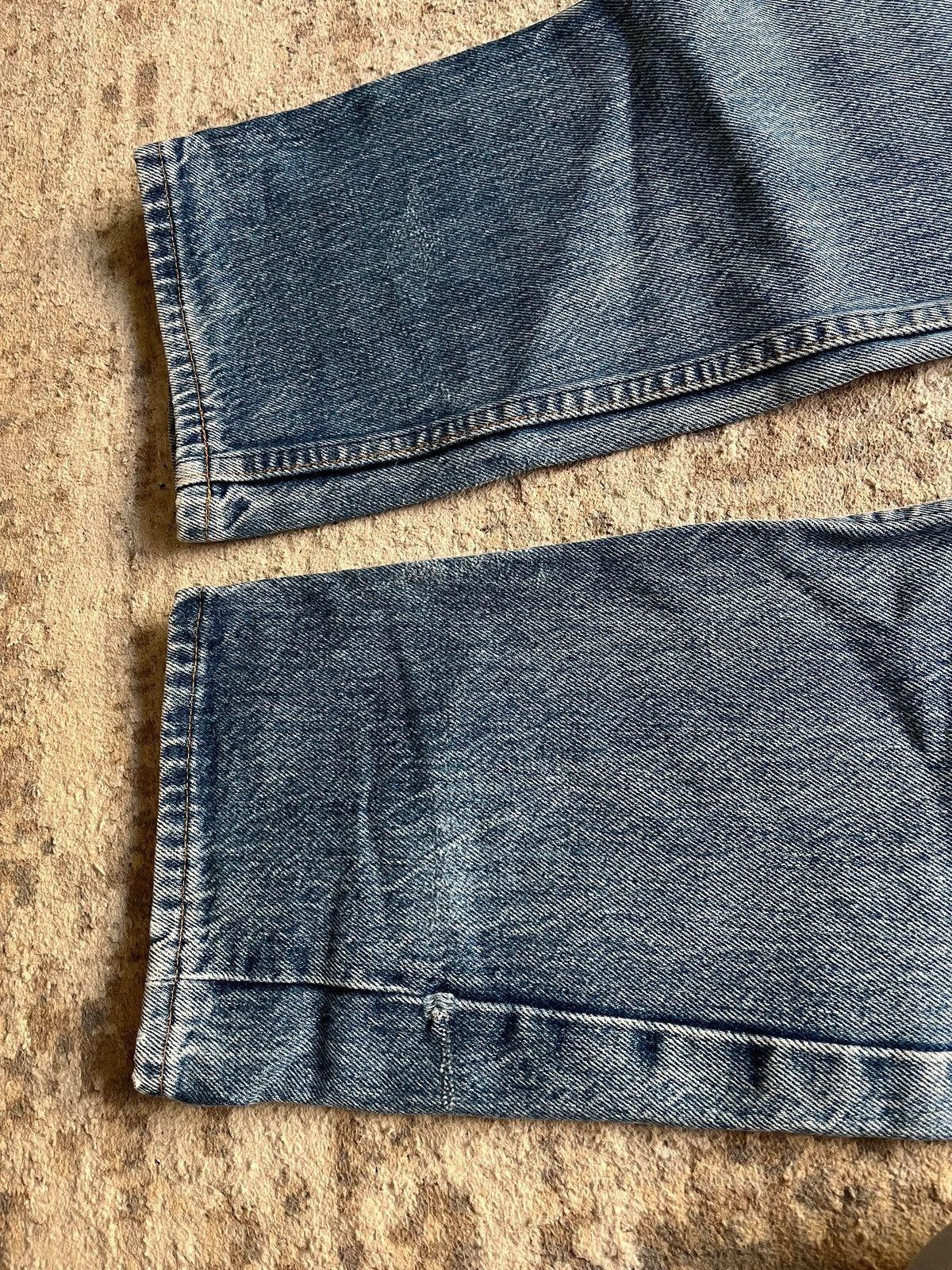 Levi's Levi’s Made In France Jeans Sz W29 L36 Distressed Jeans Size 29" - 5 Thumbnail