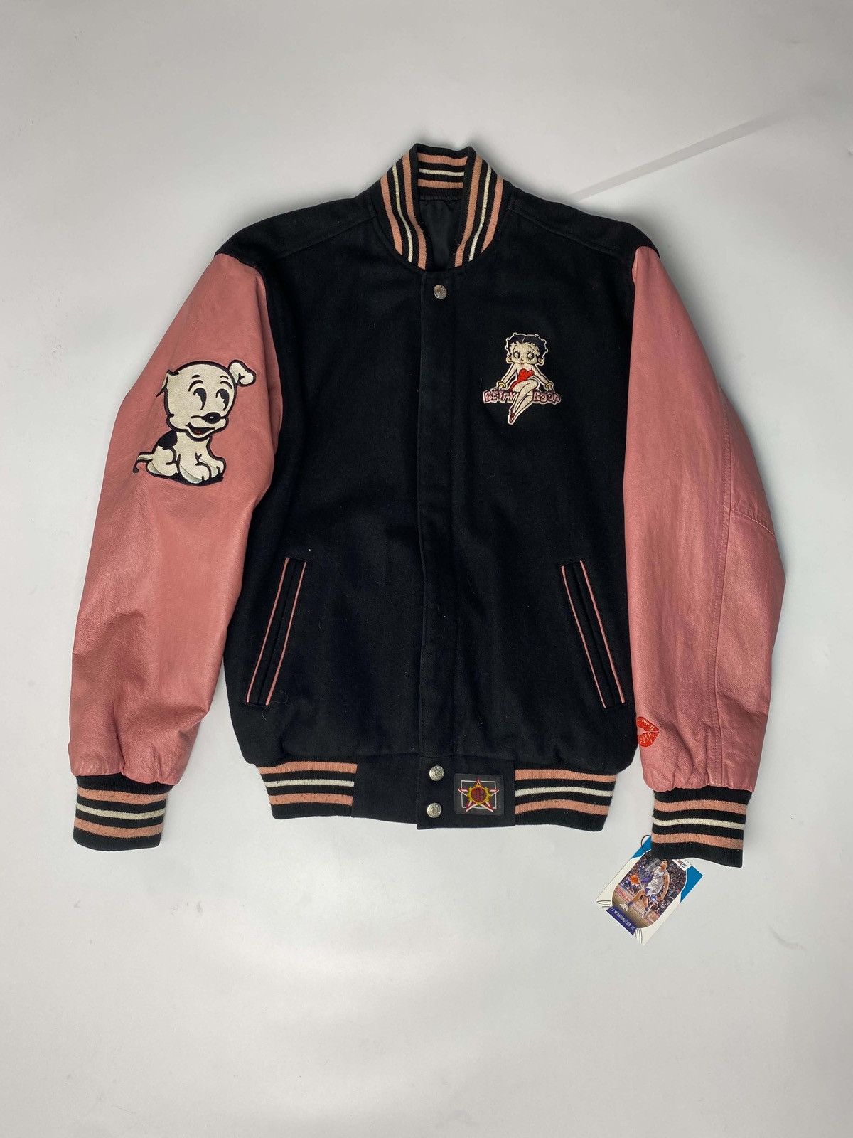 Vintage Vintage Betty Boop by Jeff Hamilton Bomber Jacket Size ONE SIZE - 1 Thumbnail