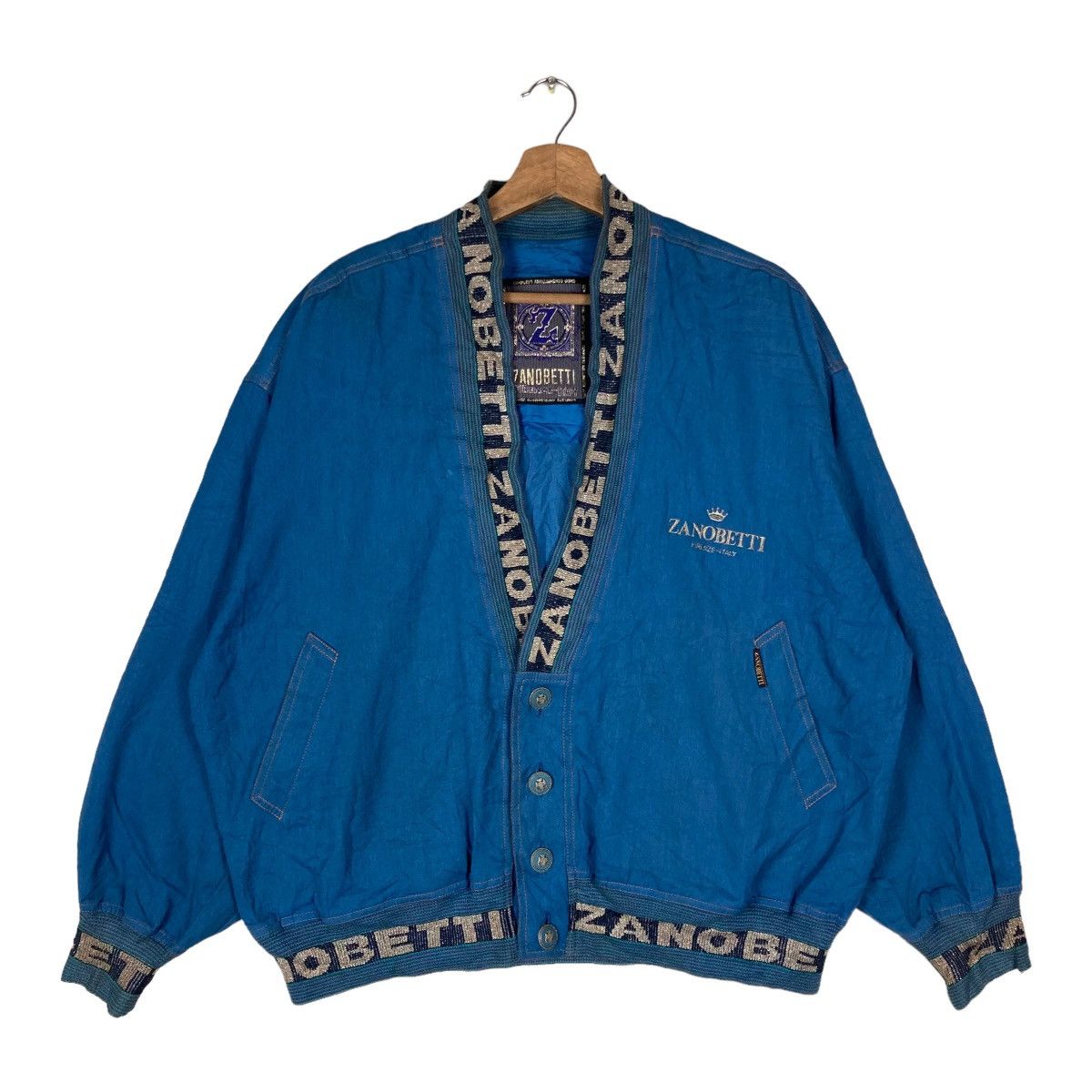 Vintage Vintage Zanobetti Firenze-Italy Fancy Button Jacket Size XL / US 12-14 / IT 48-50 - 1 Thumbnail