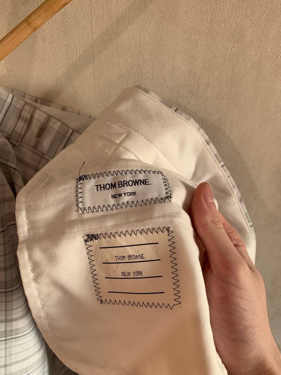 Thom Browne × Vintage Thom Browne Men's Trousers Chino Check Size 1 Size US 30 / EU 46 - 14 Thumbnail