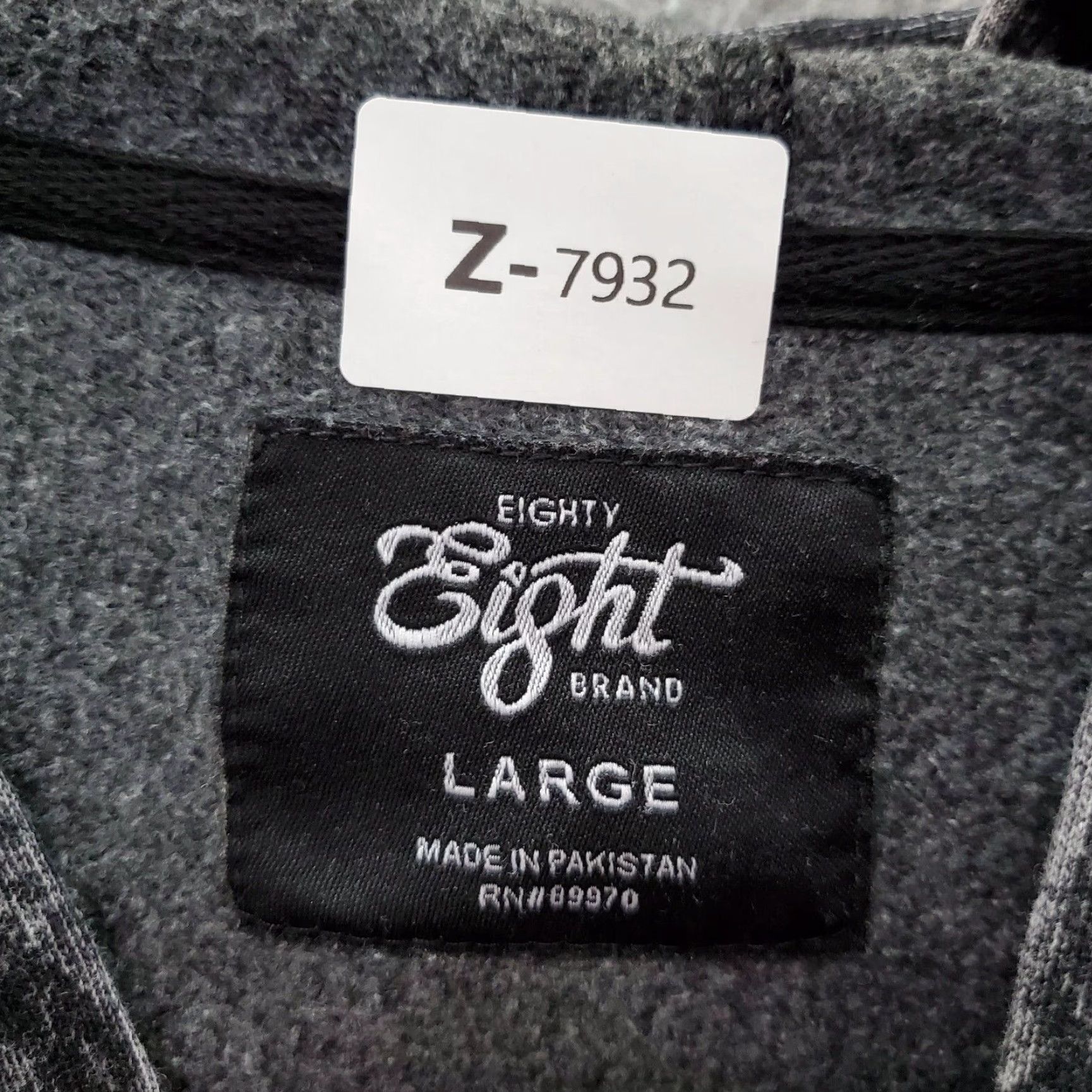 Vintage Eighty Eight Boys Gray Large Acid Wash Hoodie Sweatshirt Size US L / EU 52-54 / 3 - 4 Thumbnail