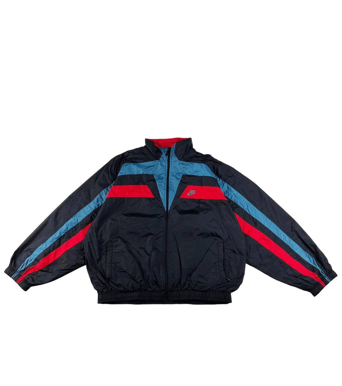Nike × Vintage Vintage Nike Nylon Track Top Jacket XL Size US XL / EU 56 / 4 - 1 Thumbnail