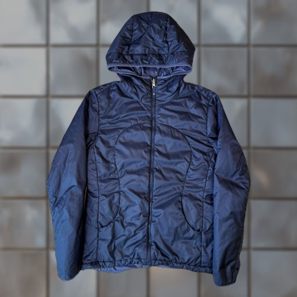 Lululemon Lululemon Reversible Puffer Jacket Women's 10 Purple Full Zip Hooded Insulated Jacket Size L / US 10 / IT 46 - 1 Thumbnail