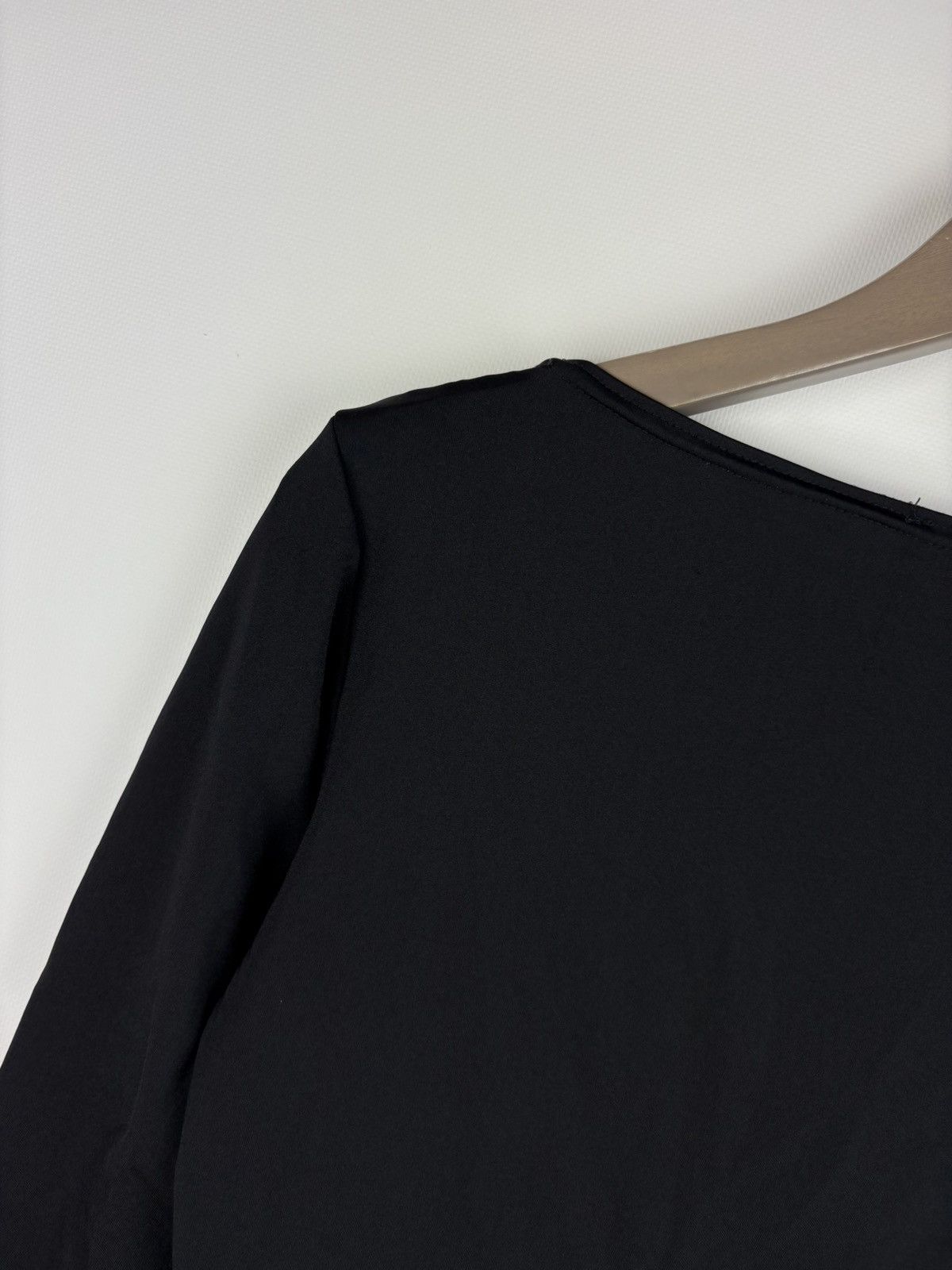 Fendi Vintage Fendi Jeans Women's Stretch Long Sleeve Black Blouse Size M / US 6-8 / IT 42-44 - 12 Thumbnail
