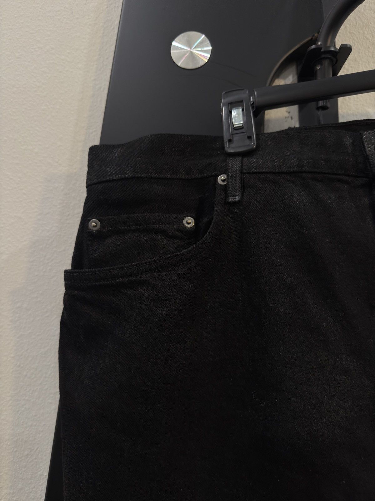K-Two Studios k-two studios waxed denim jeans Size US 35 - 3 Thumbnail