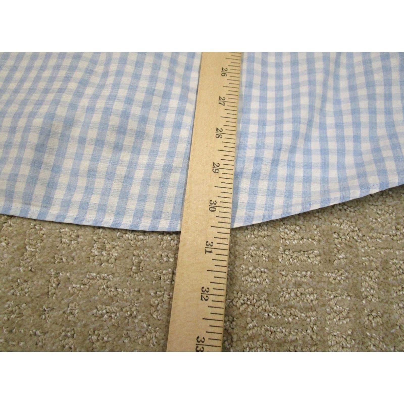 Southern Tide Southern Tide Shirt Men L Blue White Check Plaid Long Sleeve Button-Up Classic Fit Casual Size US L / EU 52-54 / 3 - 6 Thumbnail