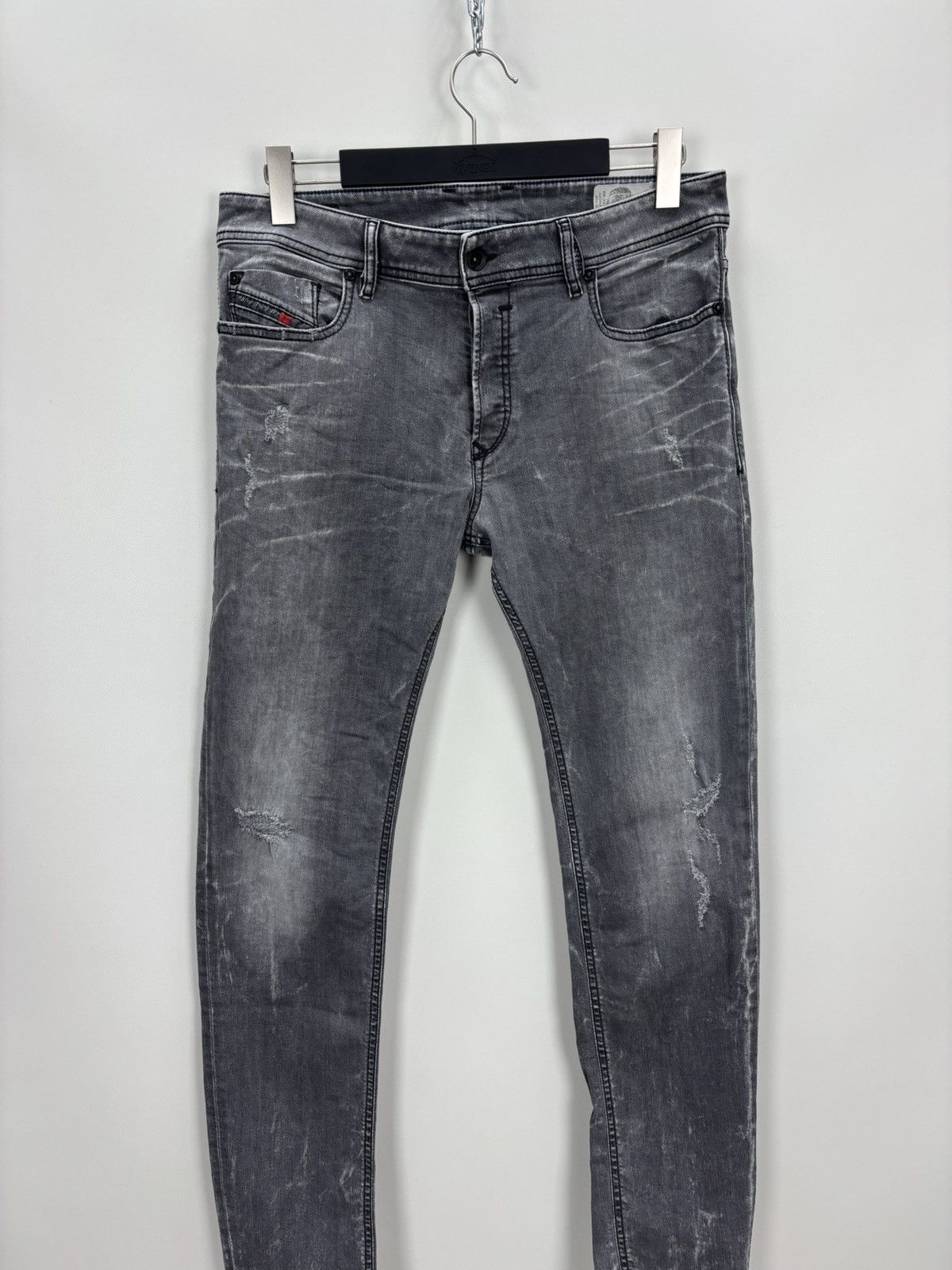Diesel Mens jeans Diesel Size 34 Color Gray Size US 34 / EU 50 - 2 Thumbnail