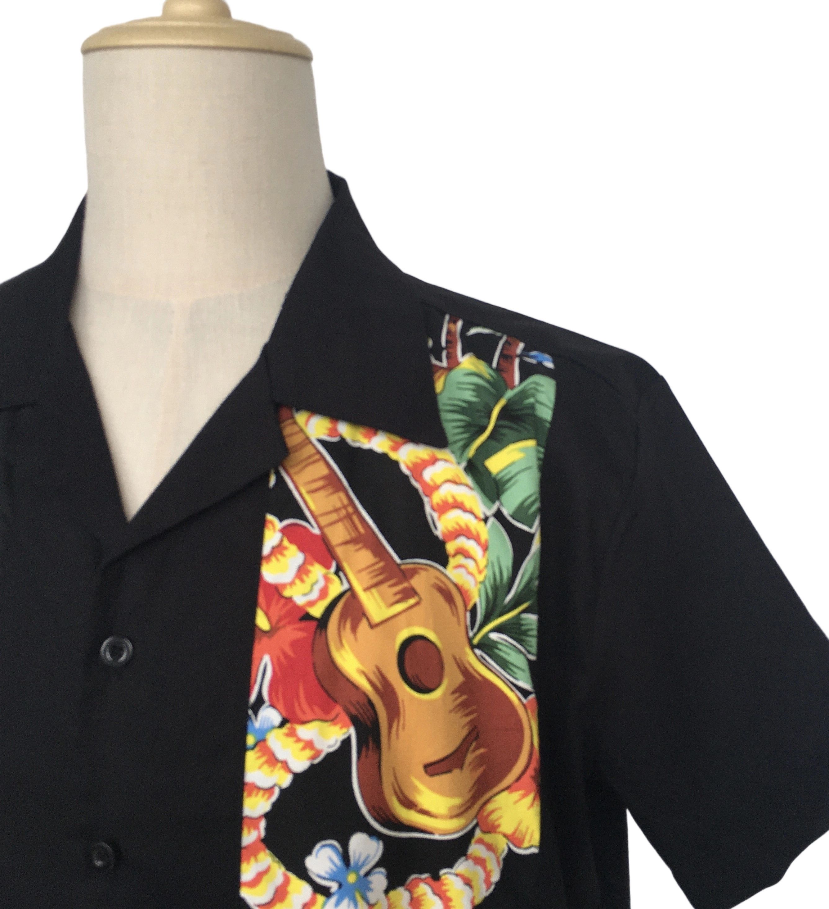 Other Men Shirt Printed Panel Collar Hawaii Shirts Size US XXL / EU 58 / 5 - 6 Thumbnail