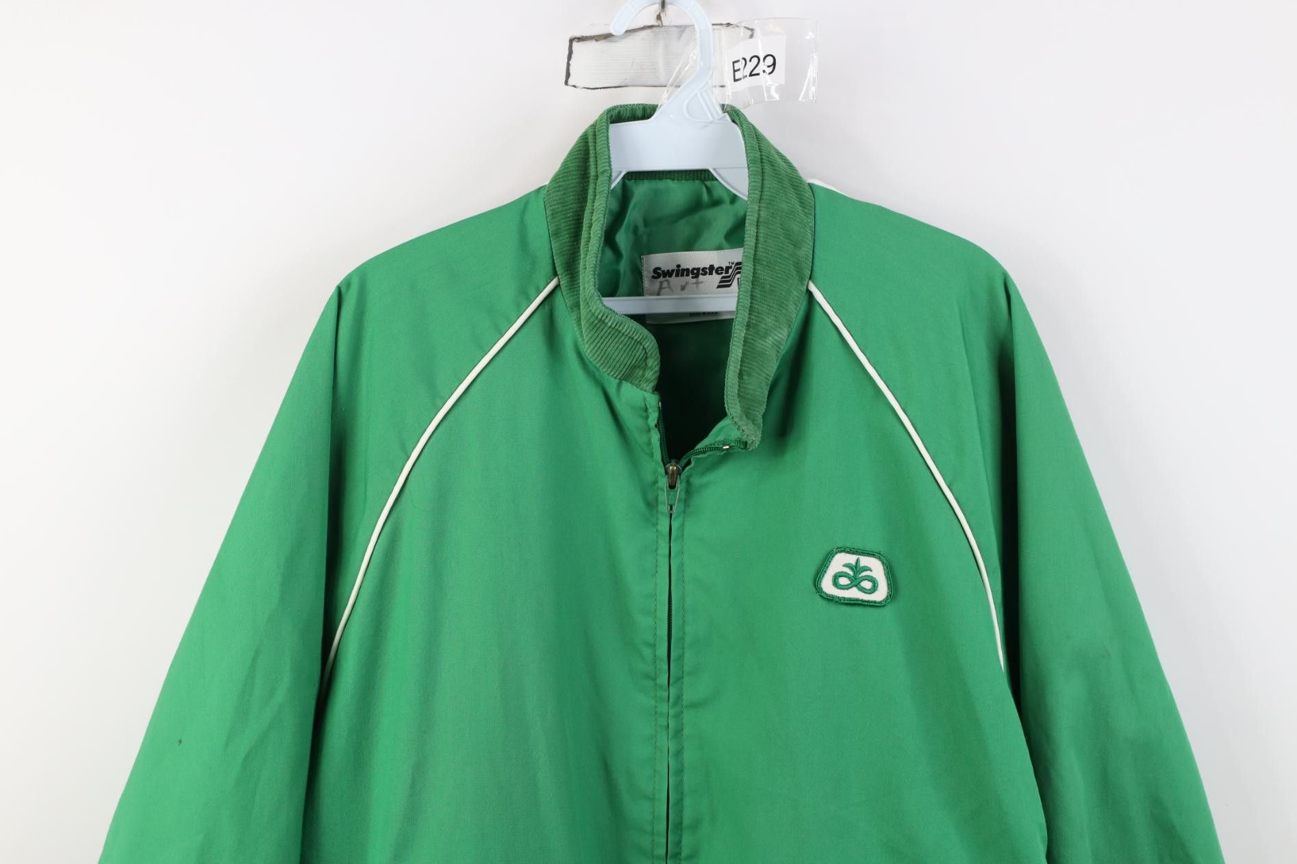 Vintage Vintage 70s 80s Swingster Corduroy Trim Bomber Jacket USA Size US L / EU 52-54 / 3 - 2 Thumbnail
