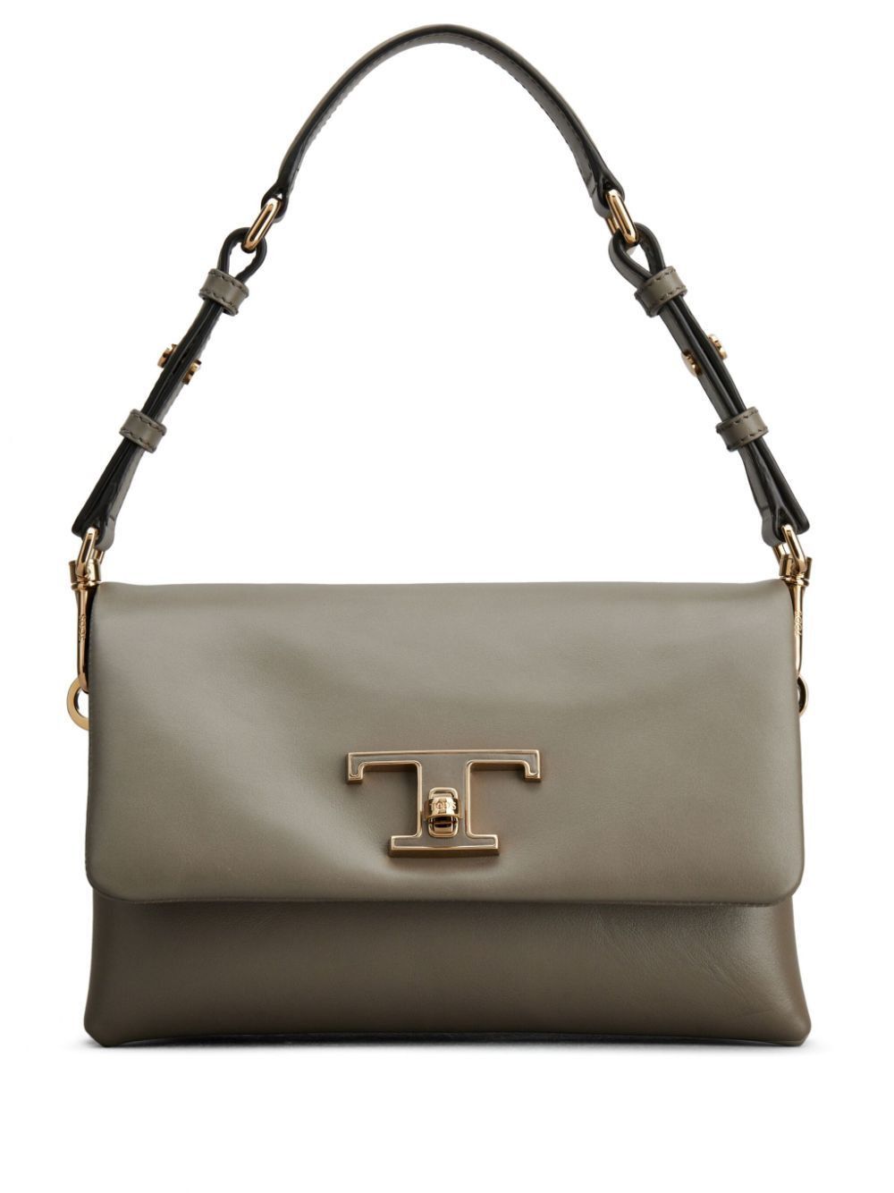 image of Tods Tod`s T Timeless Mini Flat Bag in Green, Women's