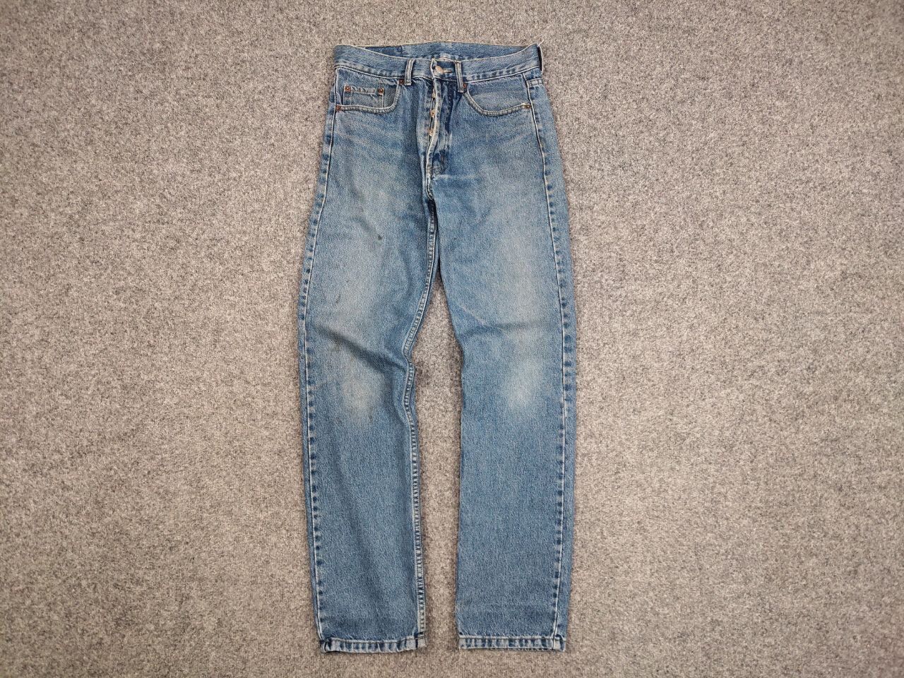 Levi's Vintage 80's Levis 501 Distressed Denim Jeans made in USa Size US 30 / EU 46 - 12 Thumbnail