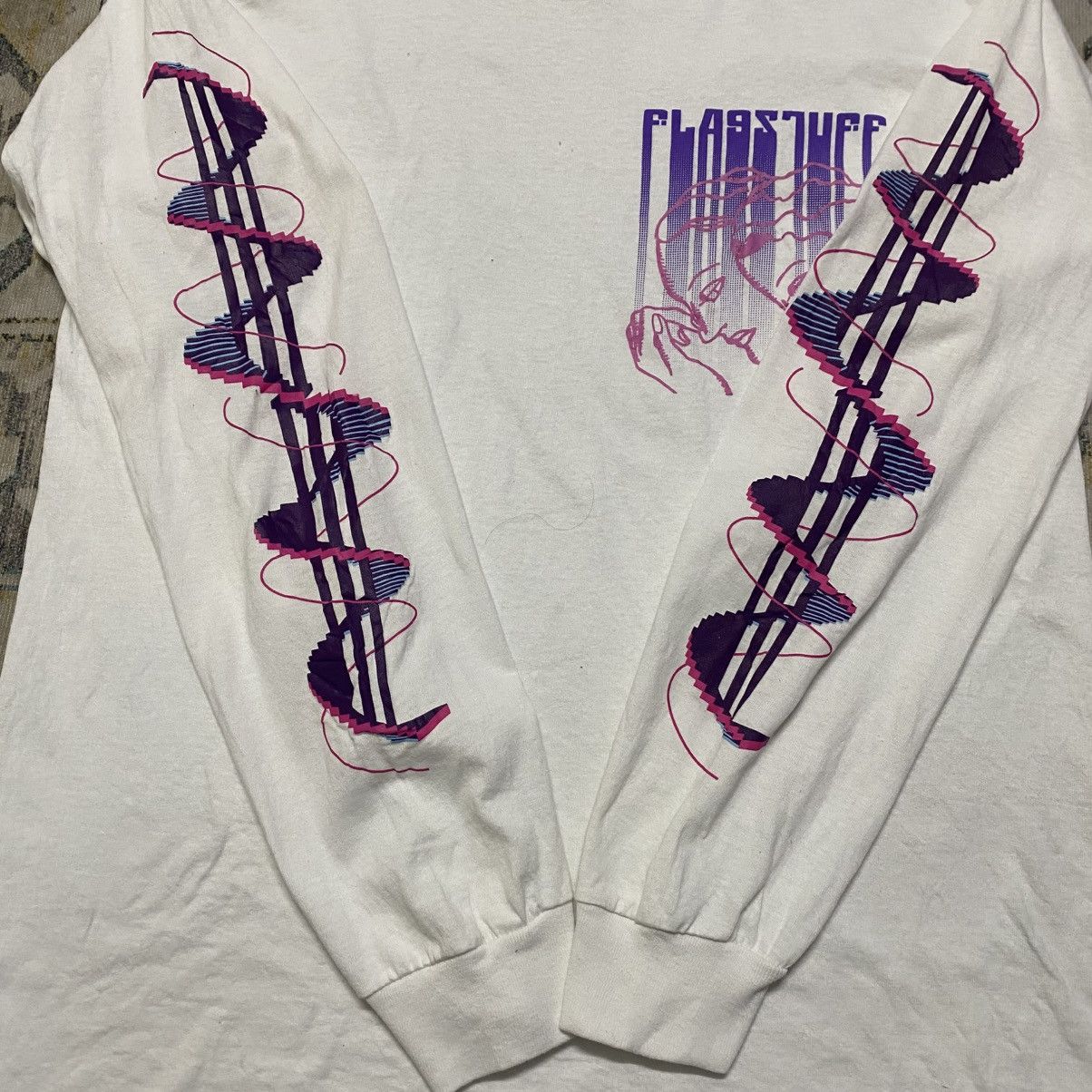 Japanese Brand Flagstuff Longsleeve Cry Baby Cry Size US L / EU 52-54 / 3 - 5 Thumbnail