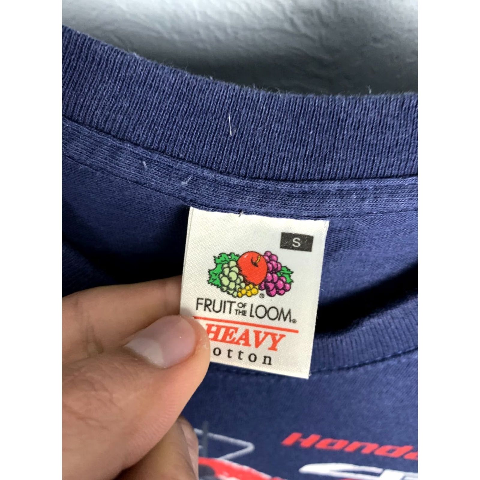 Honda Honda CBR Vintage Racing Team Mens Crew Neck T-Shirt Size S Blue Cotton Graphic Print Crew Neck Short Sleeve T-Shirt Mens Size US S / EU 44-46 / 1 - 4 Thumbnail