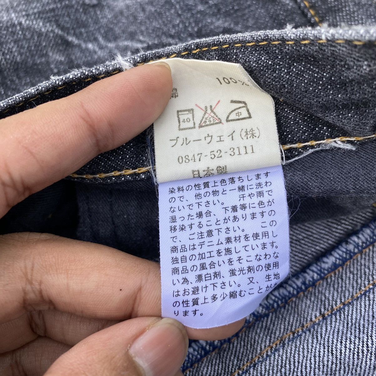 Japan Blue × Japanese Brand Vintage Blueway Mudwash Flare Denim Jeans Size US 35 - 14 Thumbnail