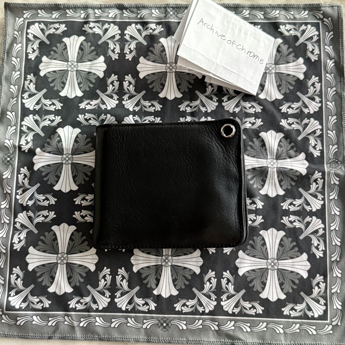 Chrome Hearts Chrome Hearts 1SNAP Button Leather Wallet Size ONE SIZE - 6 Thumbnail