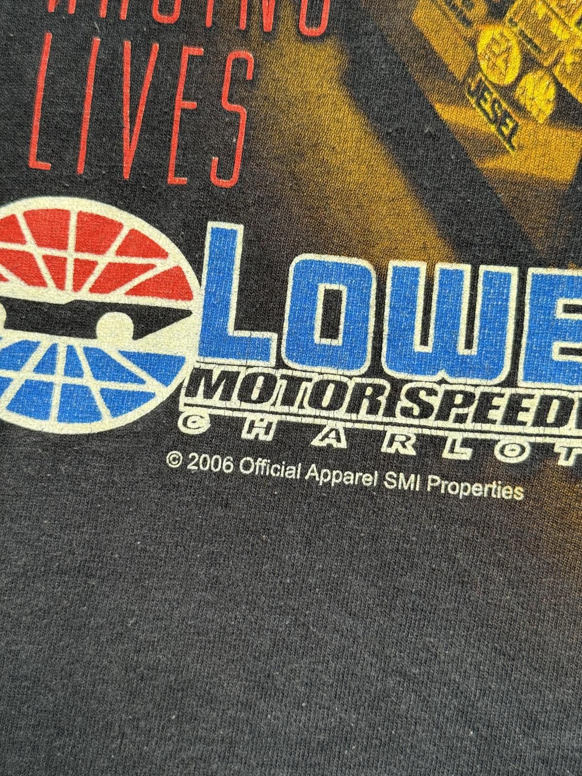 Fruit Of The Loom Racetrack Charlotte North Carolina T-shirt Lowe's -M Size US M / EU 48-50 / 2 - 6 Thumbnail