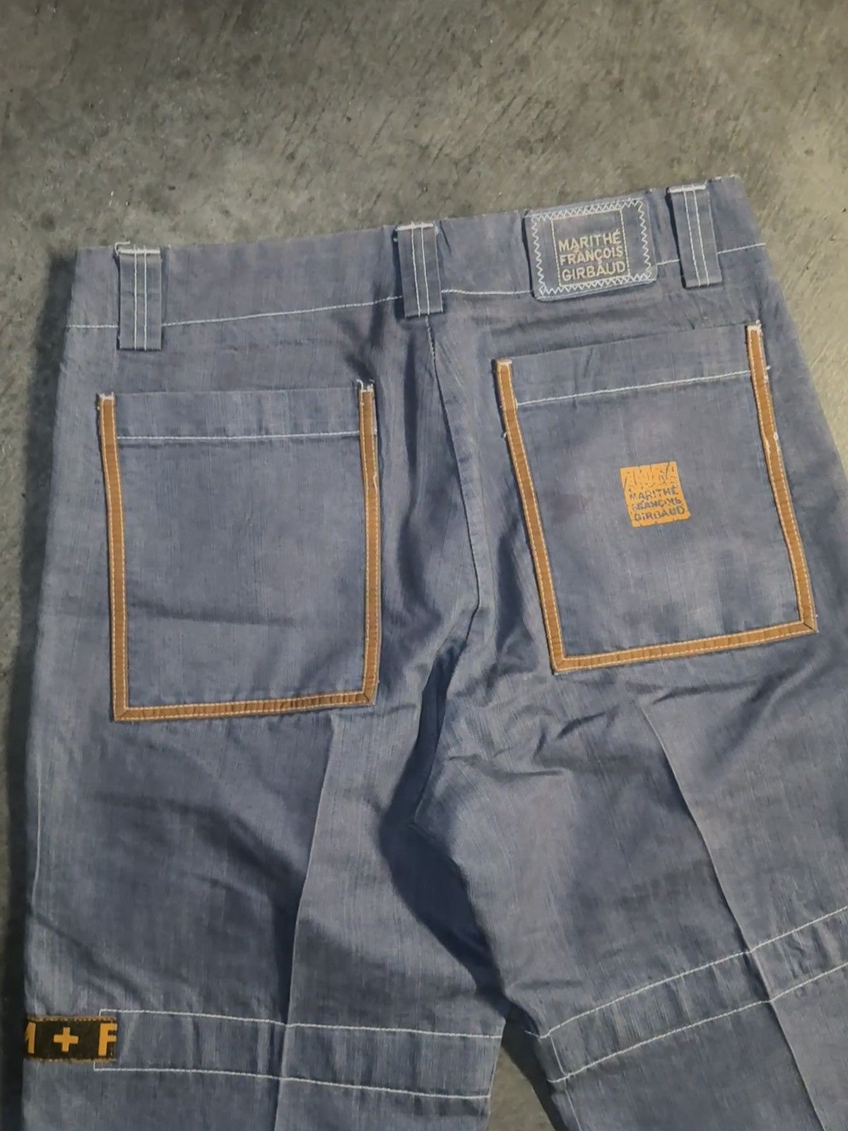 Marithe + Francois Girbaud Marithe Francois Girbaud denim Size US 33 - 11 Thumbnail