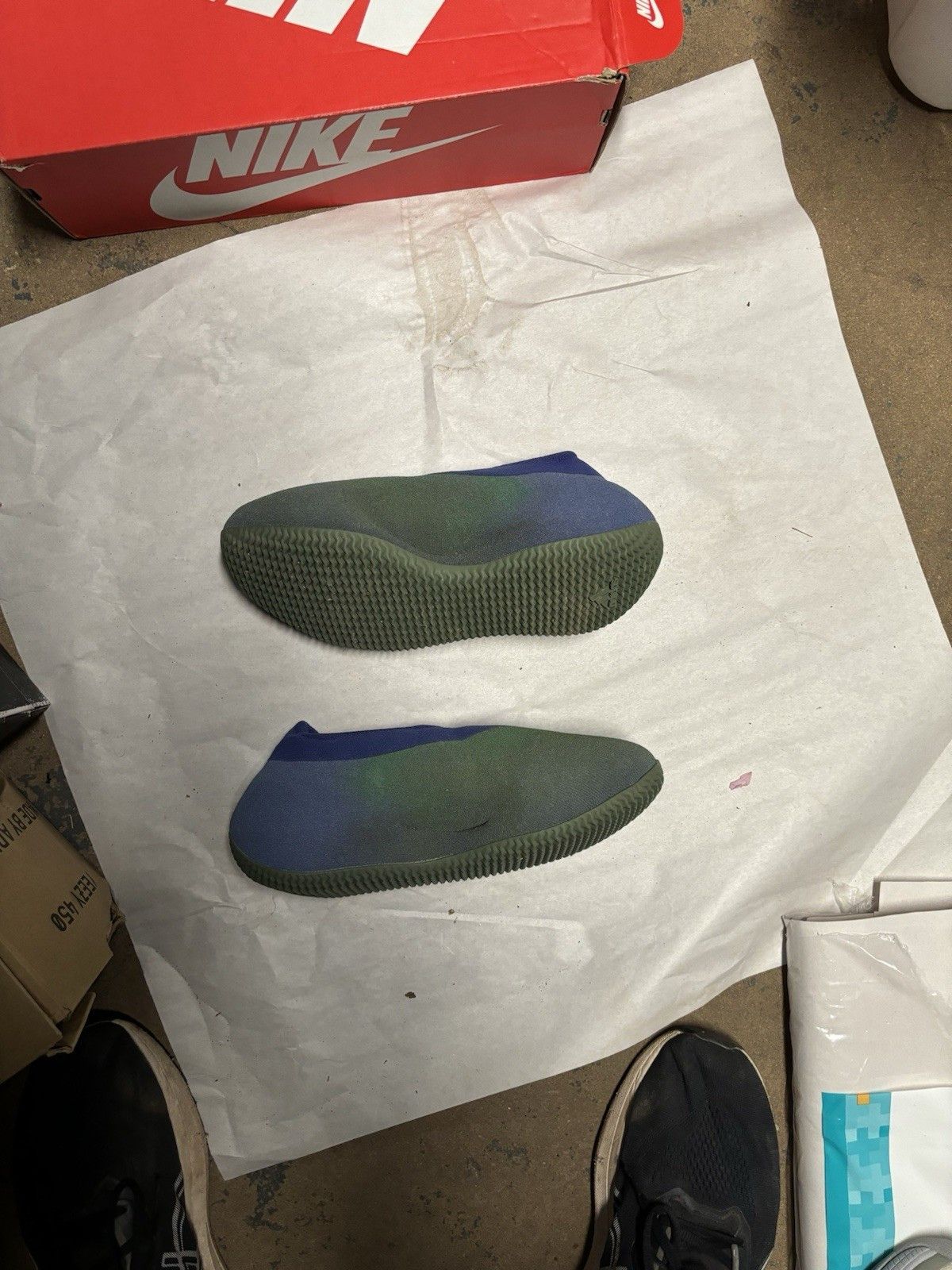 Yeezy adidas Yeezy Knit Runner Faded Azure Size US 7.5 / EU 40-41 - 2 Thumbnail