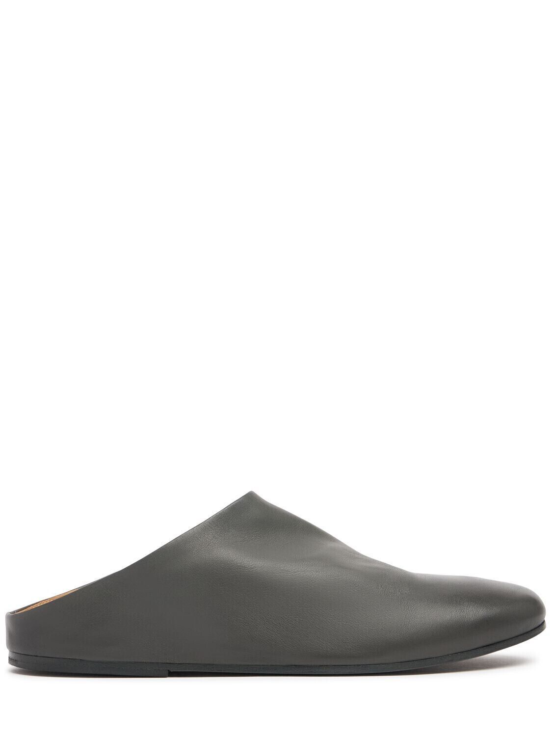 Marsell MARSELL Steccoblocco Blackboard Leather Mules New Auth Size US 5.5 / EU 38 - 1 Thumbnail