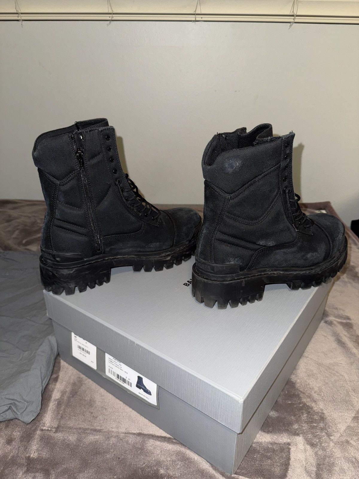 Balenciaga Balenciaga Strike Boot Black Size US 9 / EU 42 - 3 Thumbnail