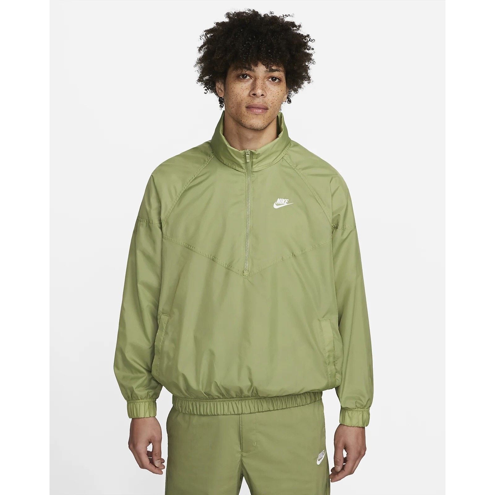 Nike Nike Sportswear Windrunner Ulined Woven Anorak Jacket Green Size US L / EU 52-54 / 3 - 1 Thumbnail