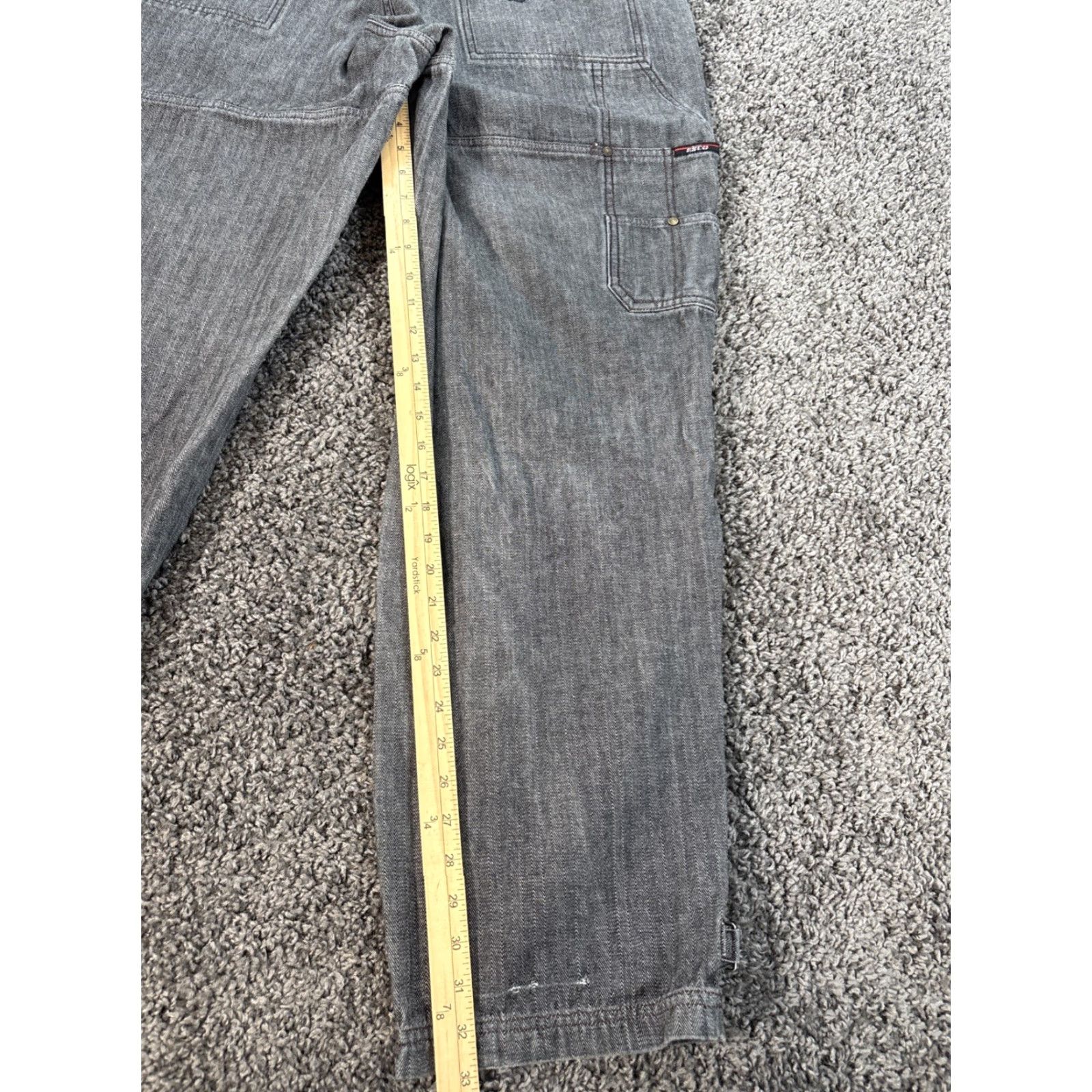 Vintage VINTAGE Willie Esco Jeans Mens Size 38x33 Wide-Leg Baggy Streetwear Hip Hop VTG Jeans Size US 38 / EU 54 - 2 Thumbnail