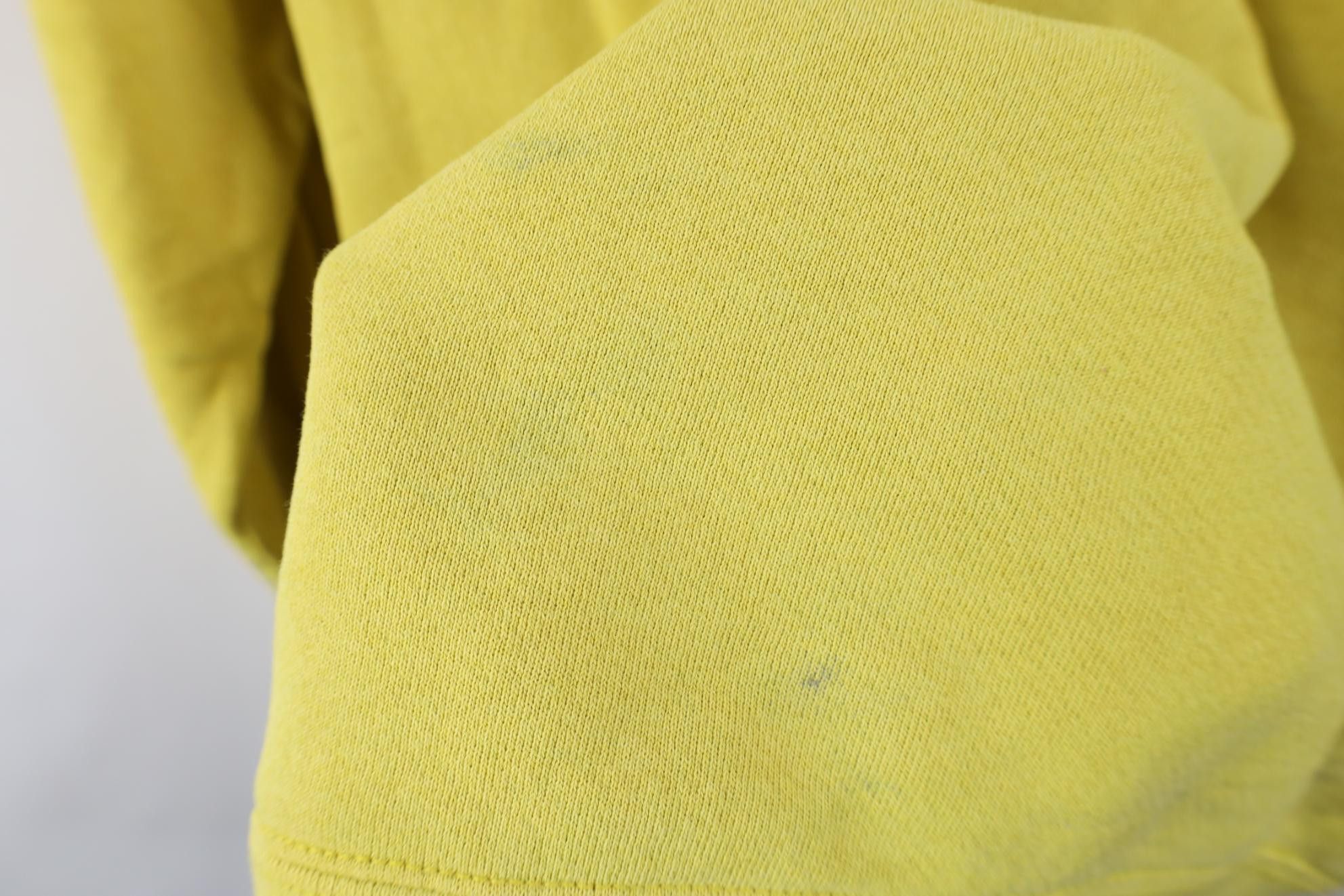 Nike Vintage 90s Y2K Nike Mini Swoosh Sweatshirt Banana Yellow Size US L / EU 52-54 / 3 - 14 Thumbnail