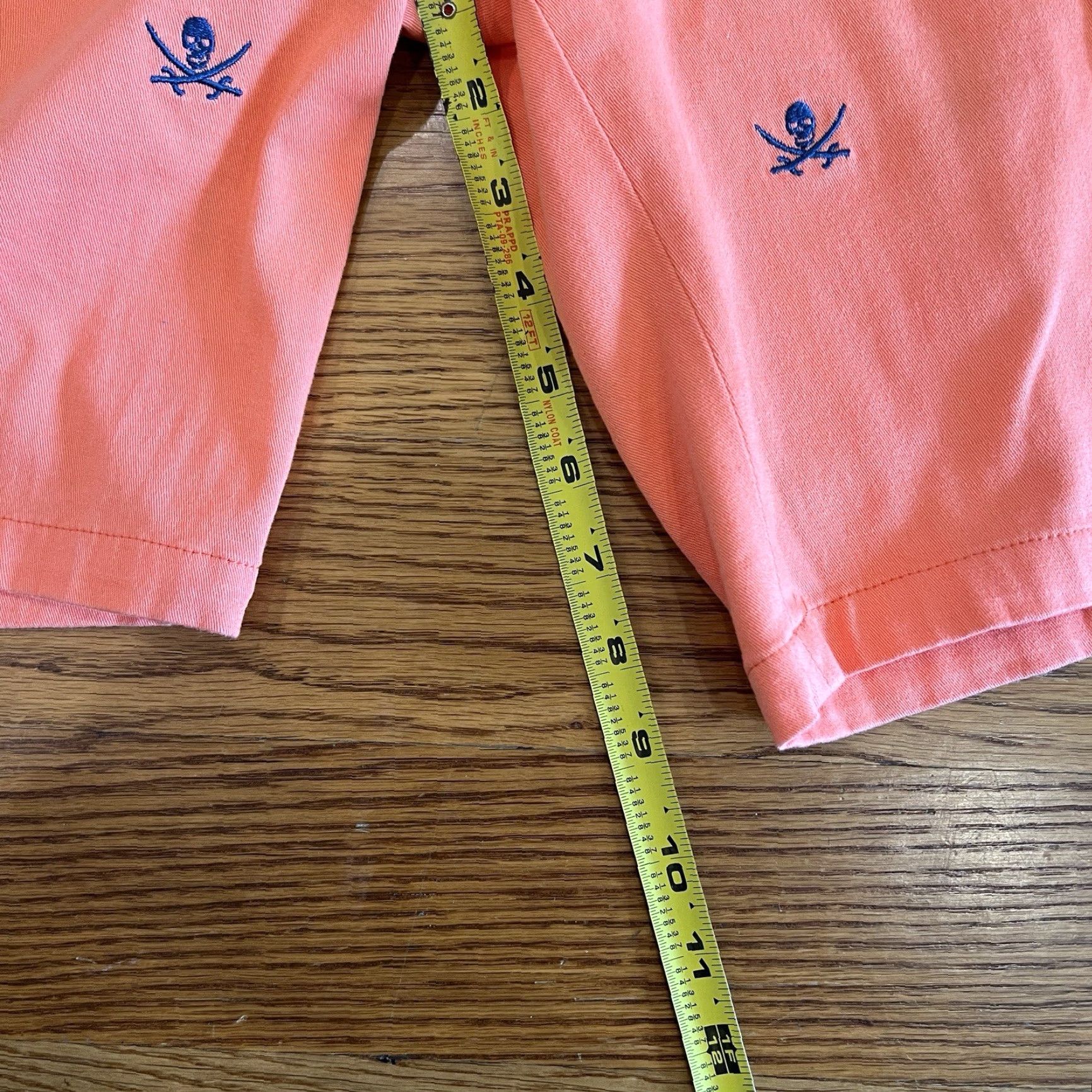 Vintage VINTAGE Castaway Nantucket Island Men's Chino Shorts 34 Coral Beach Travel Casual Summer Size US 34 / EU 50 - 5 Thumbnail