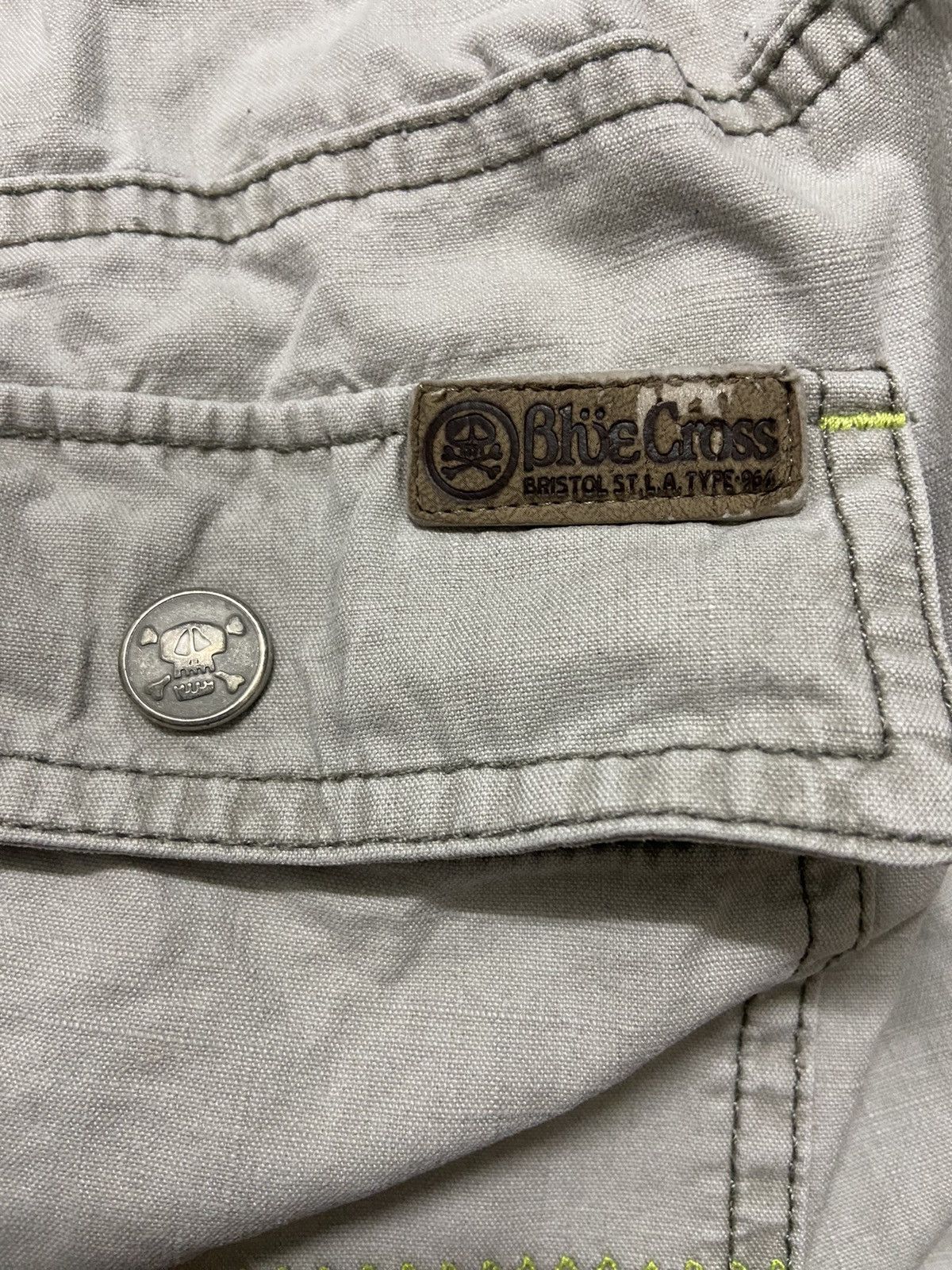 Le Grande Bleu (L.G.B.) × PPFM × semanticdesign Bluecross Parachute Tactical Surplus Trouser Size US 33 - 11 Thumbnail