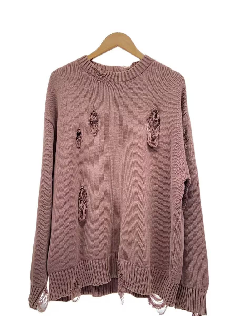 トップス NUMBER(N)INE /Asid Wash Ripped Knit Number (N)ine Acid Wash Distressed Knit Sweater | Grailed