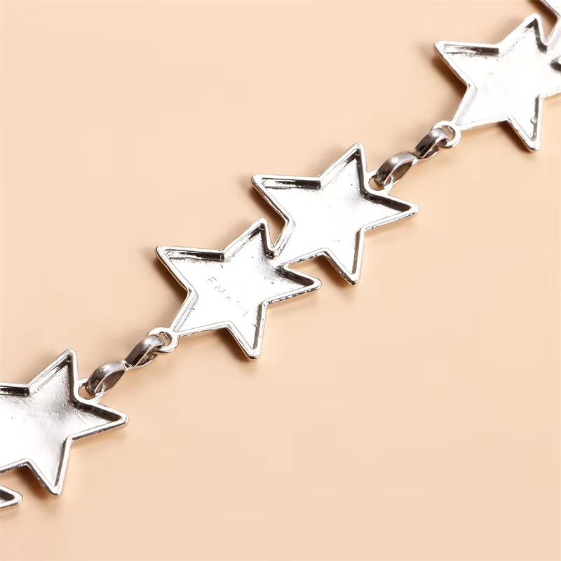Jewelry Five-pointed Star Wallet Pants Waist Chain Jeans Size ONE SIZE - 2 Thumbnail