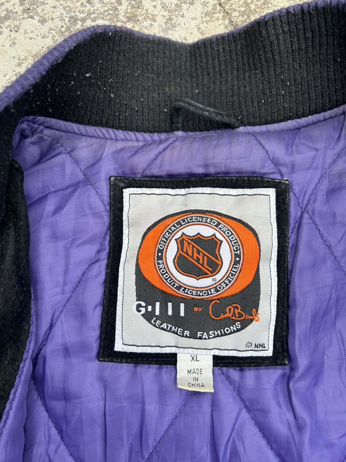 NFL × Vintage Vintage Purple 🏒NFL 🏒KINGS Bomber Size US XXL / EU 58 / 5 - 21 Thumbnail