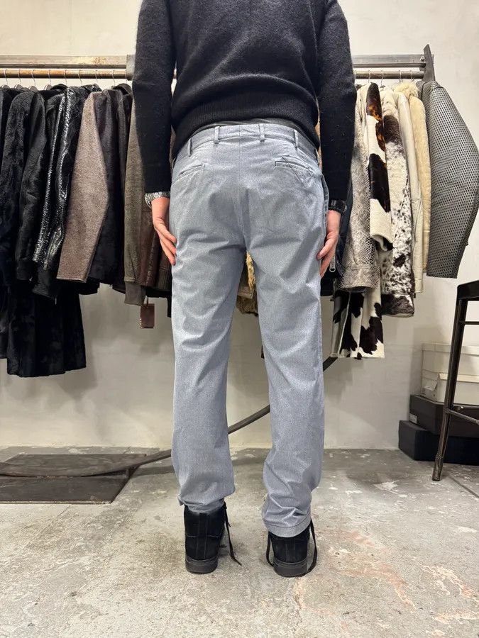 Prada × Vintage 2000s Prada Blue Grey Minimalist Straight Pants Size US 33 - 4 Thumbnail