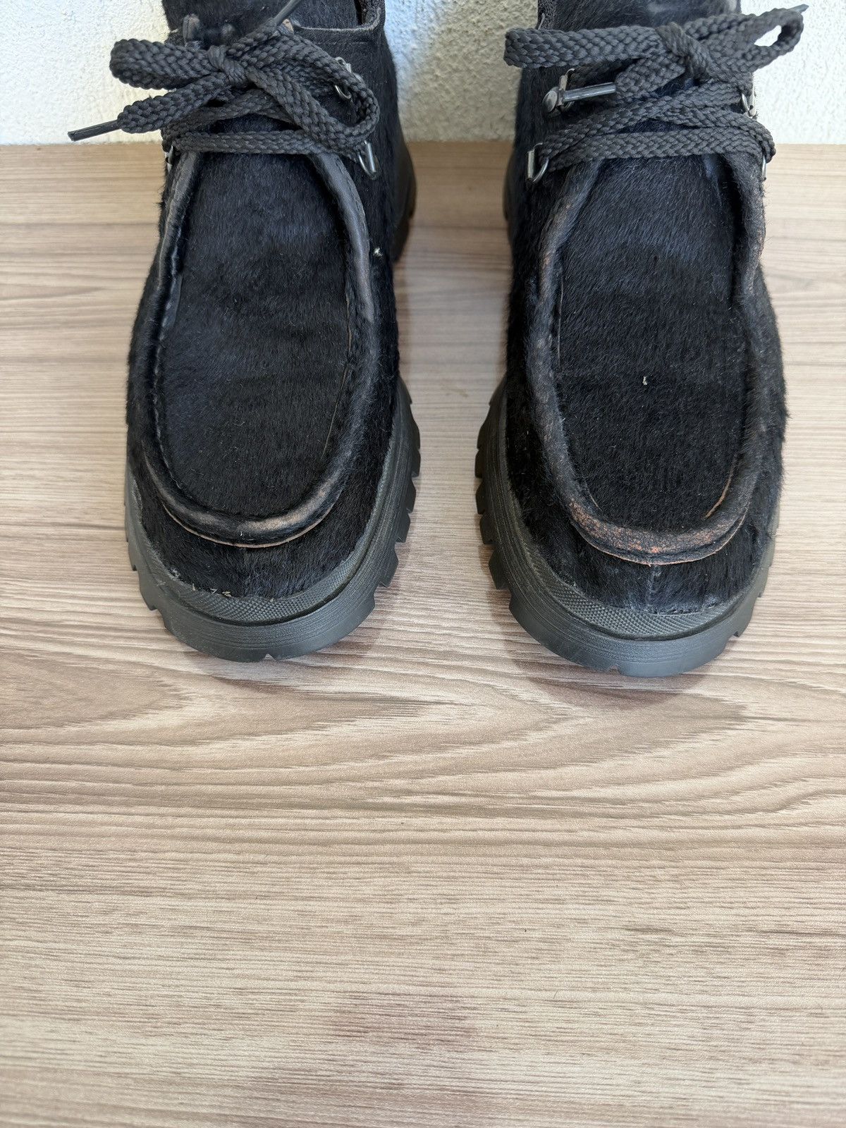 Prada Aw1999 pony hair lug sole derby Size US 8 / EU 41 - 7 Thumbnail