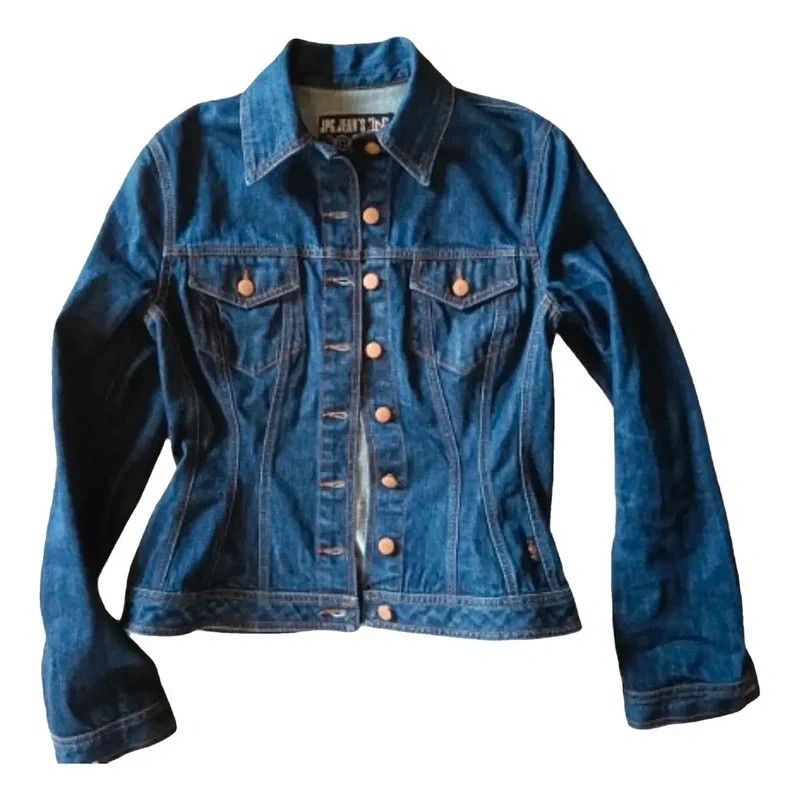 Jean Paul Gaultier Jean Paul Gaultier laced denim jacket | Grailed