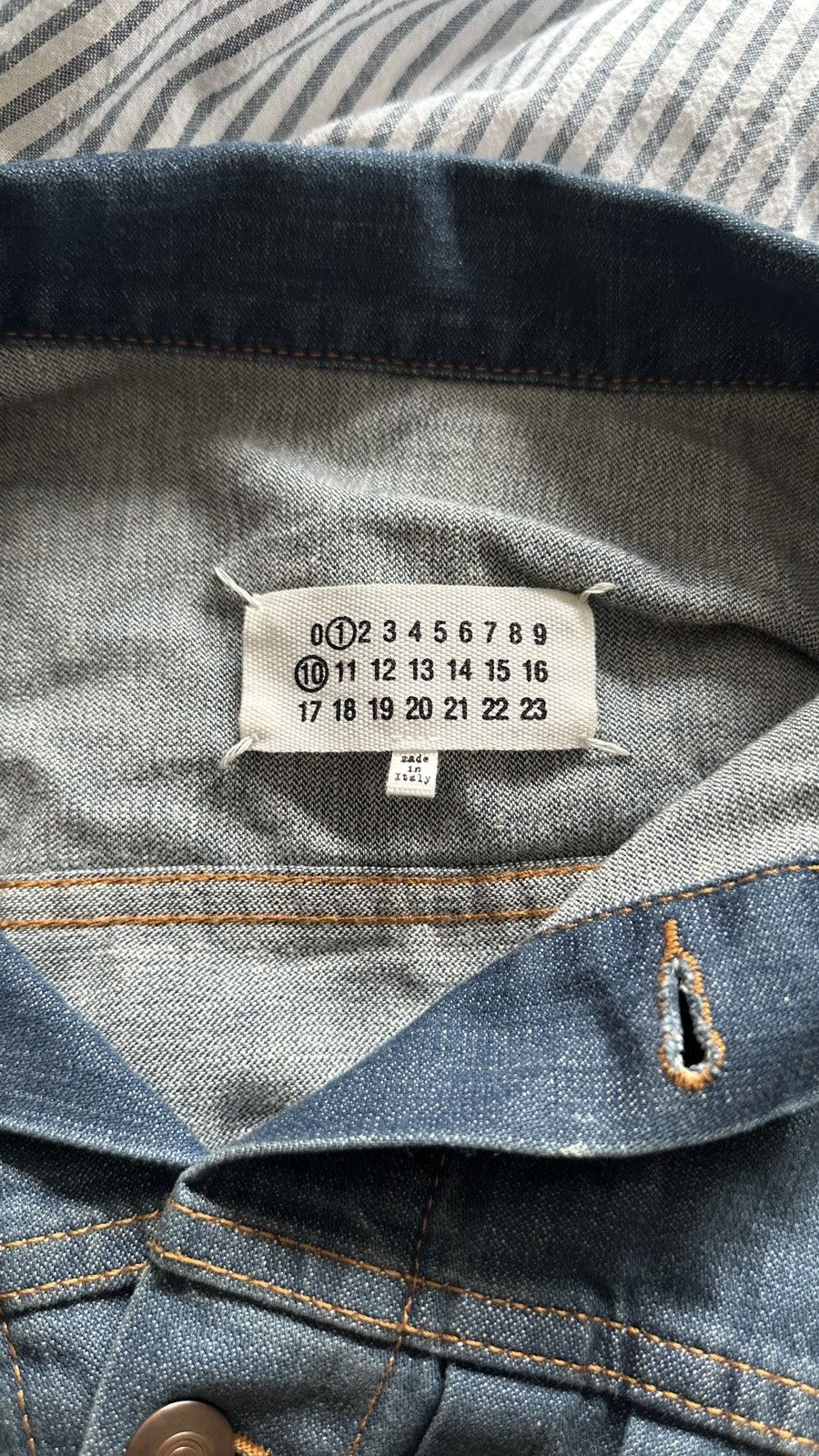 Maison Margiela Denim Trucker Jacket Size US M / EU 48-50 / 2 - 5 Thumbnail