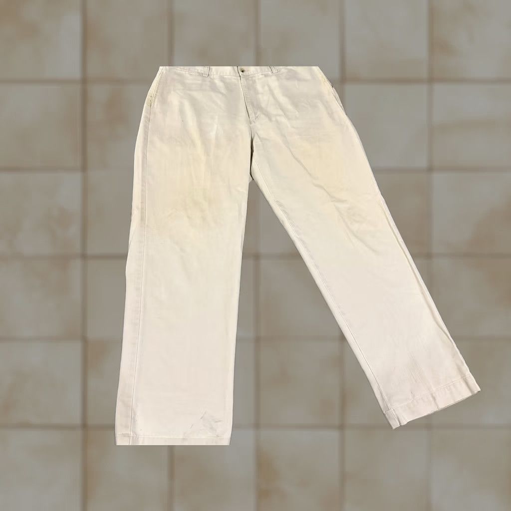 Polo Ralph Lauren Polo Ralph Lauren Pants Mens 38x32 Beige Chino Regular Fit Straight Leg Casual Shirt? Size US M / EU 48-50 / 2 - 1 Thumbnail