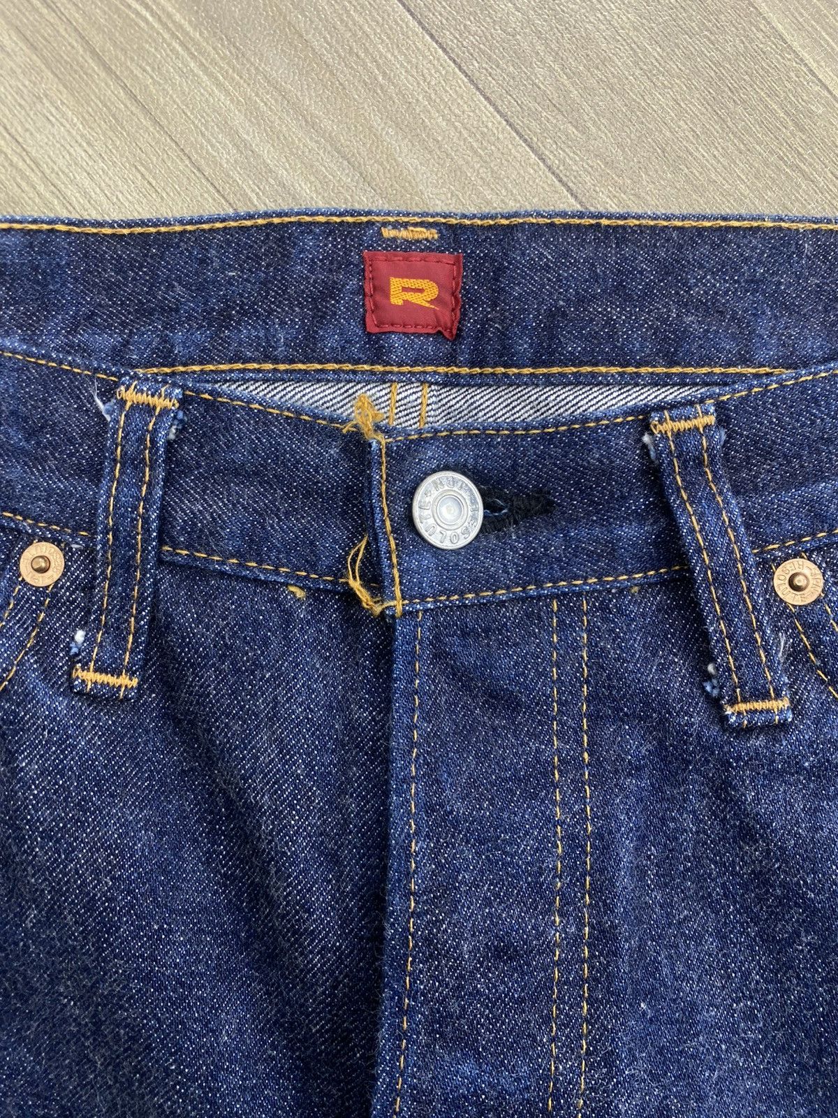 RESOLUTE Resolute 710 Raw Selvedge Japanese Denim Pants Size US 32 / EU 48 - 8 Thumbnail
