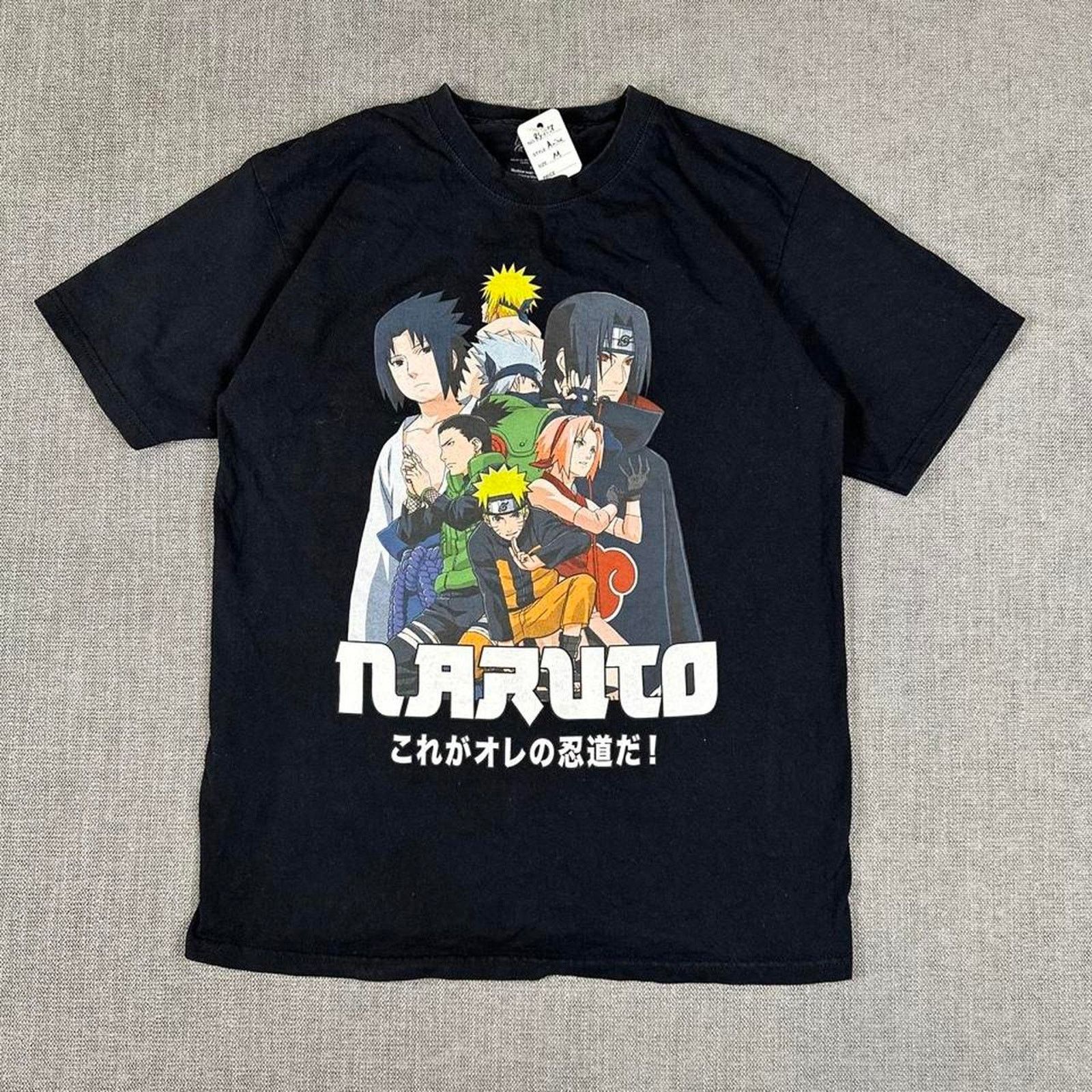 Anime Naruto Shippuden black Anime t-shirt Size US M / EU 48-50 / 2 - 1 Thumbnail