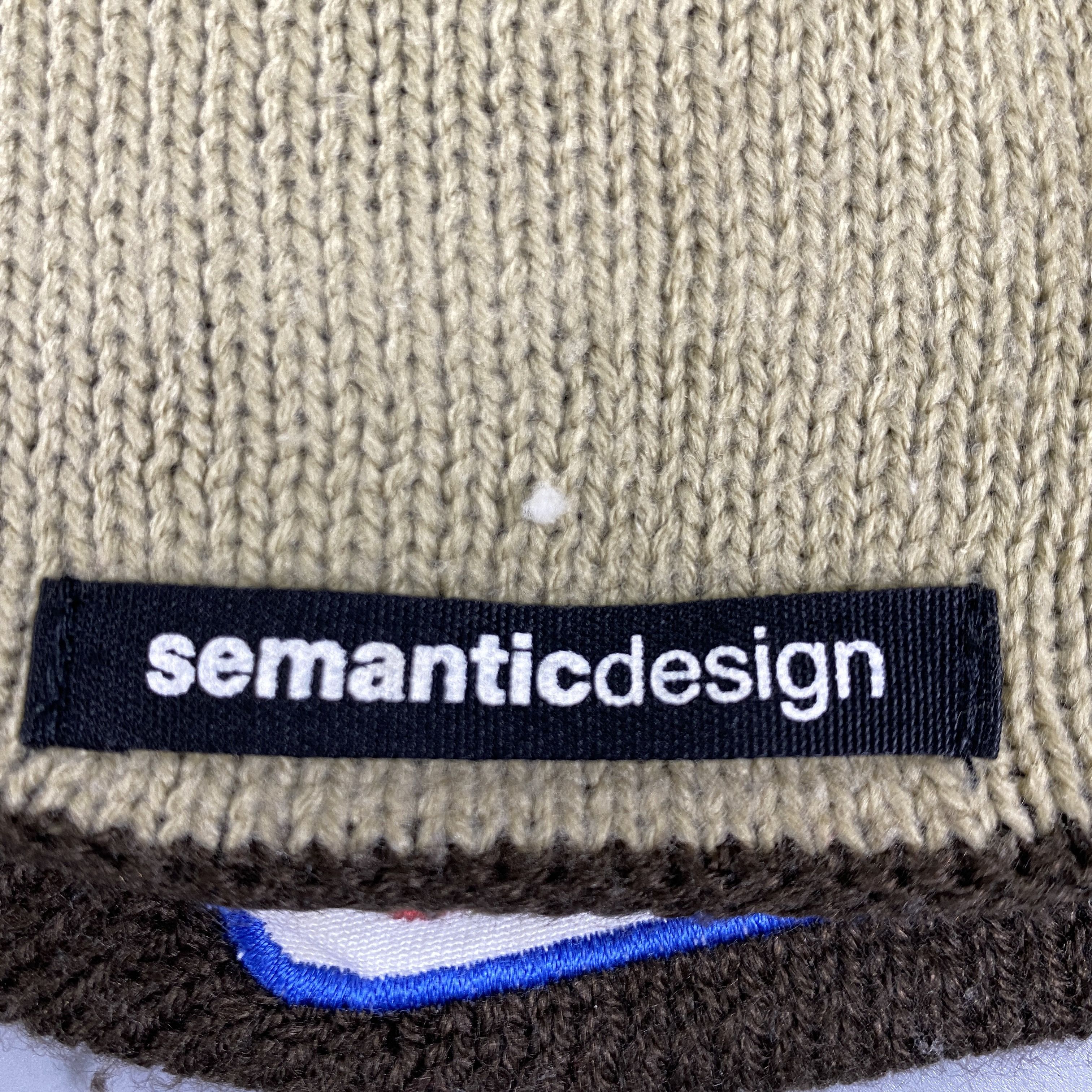 Japanese Brand Semantic Design Defect Slouchy Beanie Hat -BN1011 Size ONE SIZE - 8 Thumbnail