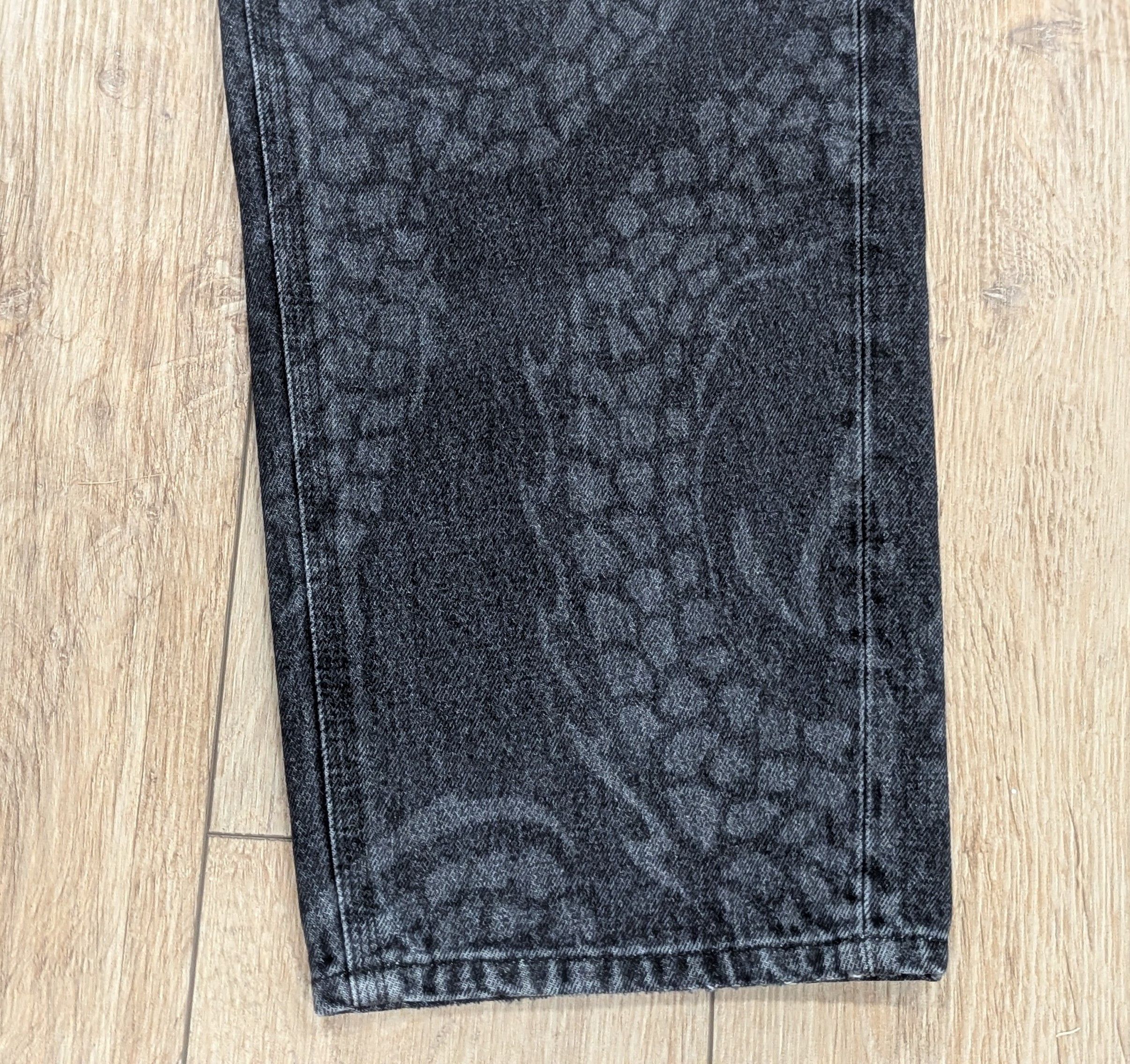 Givenchy Givenchy Loose Dragon Printed Carpenter Jeanss Black 32 Size US 32 / EU 48 - 7 Thumbnail