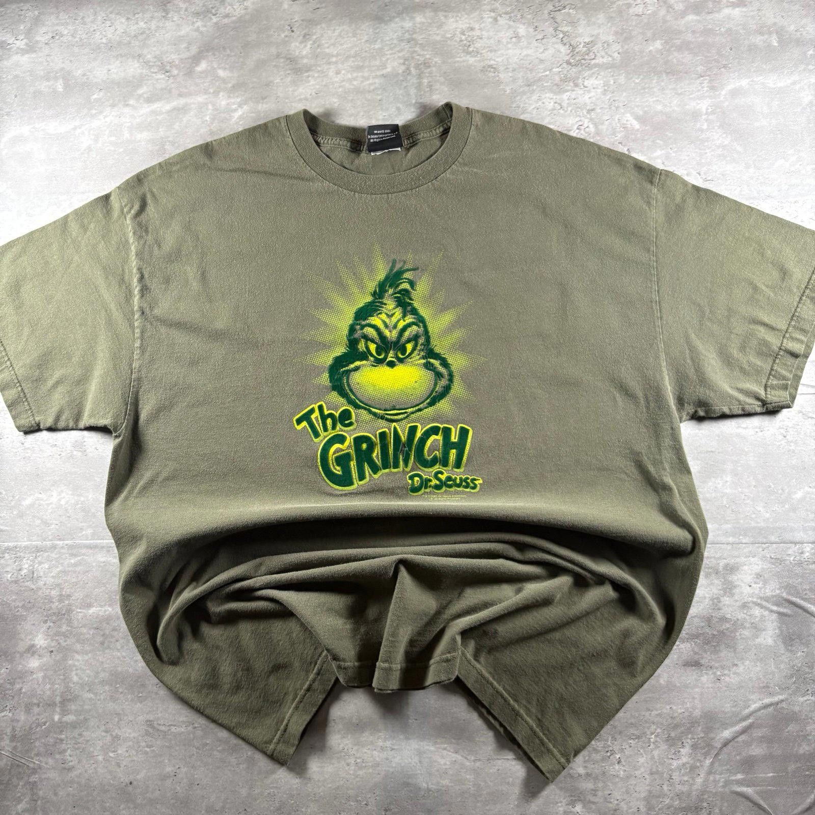 Disney Vintage the Grinch Disney Tshirt Size US XL / EU 56 / 4 - 8 Thumbnail