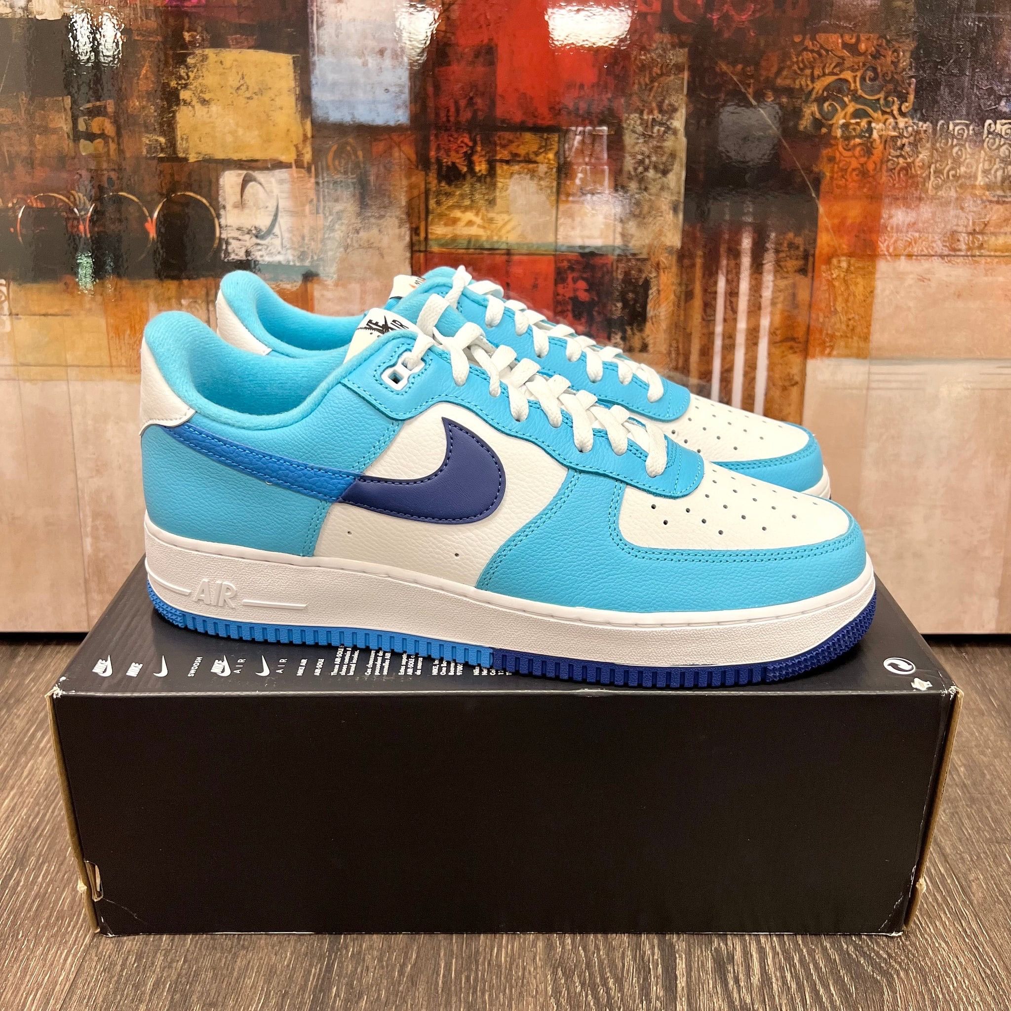 Nike Nike Air Force 1 Low Split Deep Royal / Light Photo Blue AF1 | Grailed