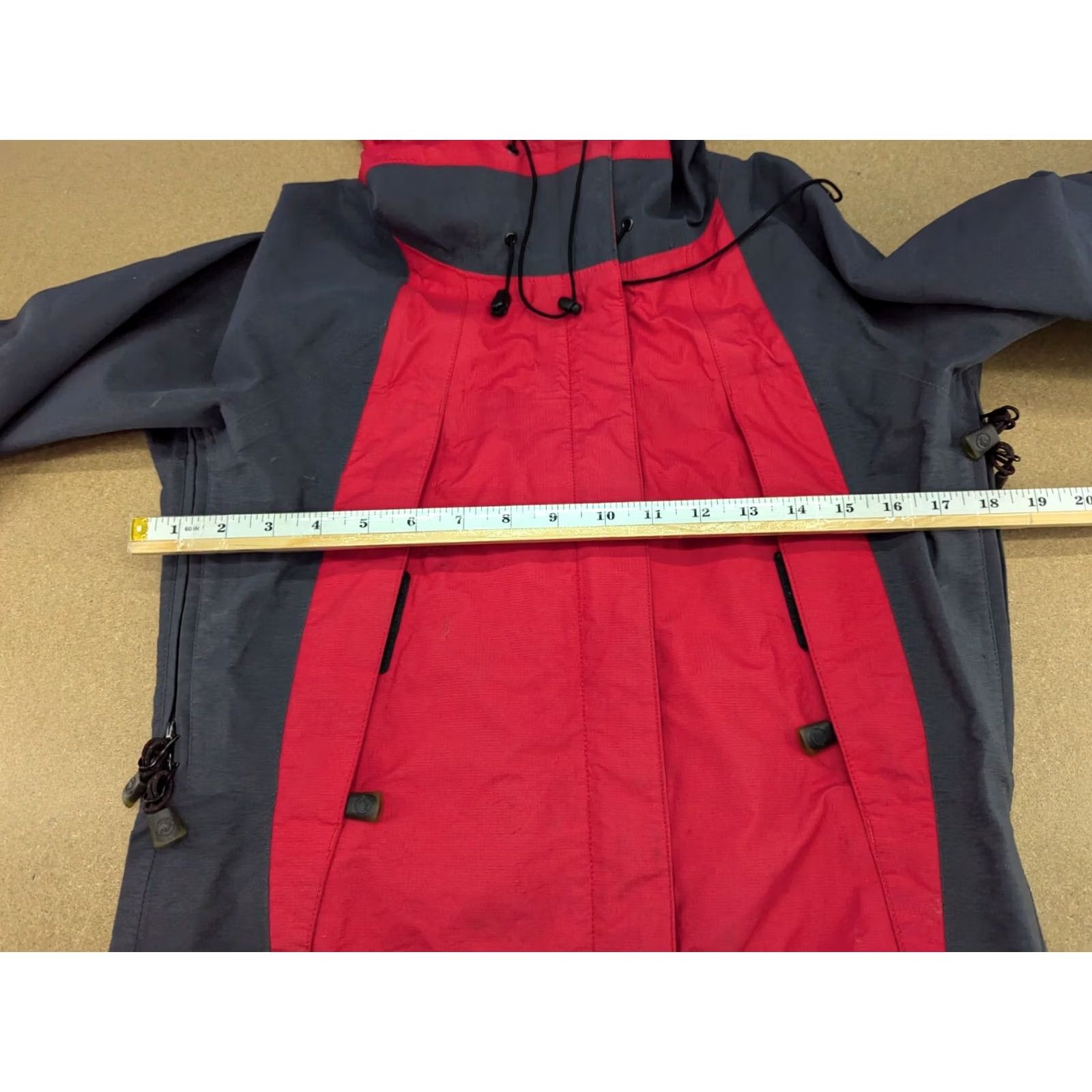Mammut Mammut Gore-Tex Extreme Mens Jacket S Hooded Zip-In Taped Seams Water Resistant Windbreaker Multicolor Pockets Full Zip Outdoor Jacket Size US S / EU 44-46 / 1 - 5 Thumbnail