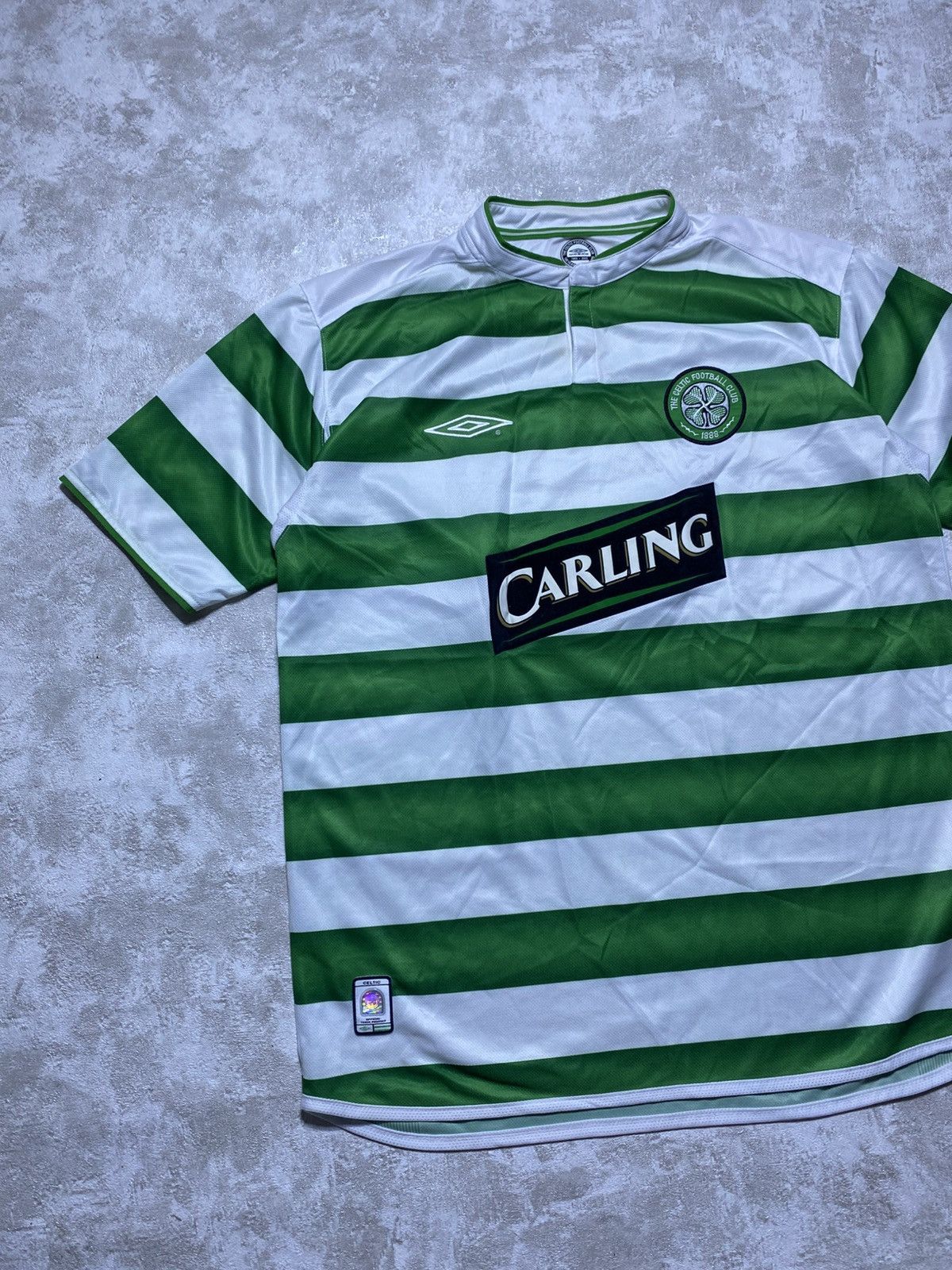 Umbro Vintage Umbro Celtic FC 2005/07 Home Jersey Size US L / EU 52-54 / 3 - 2 Thumbnail