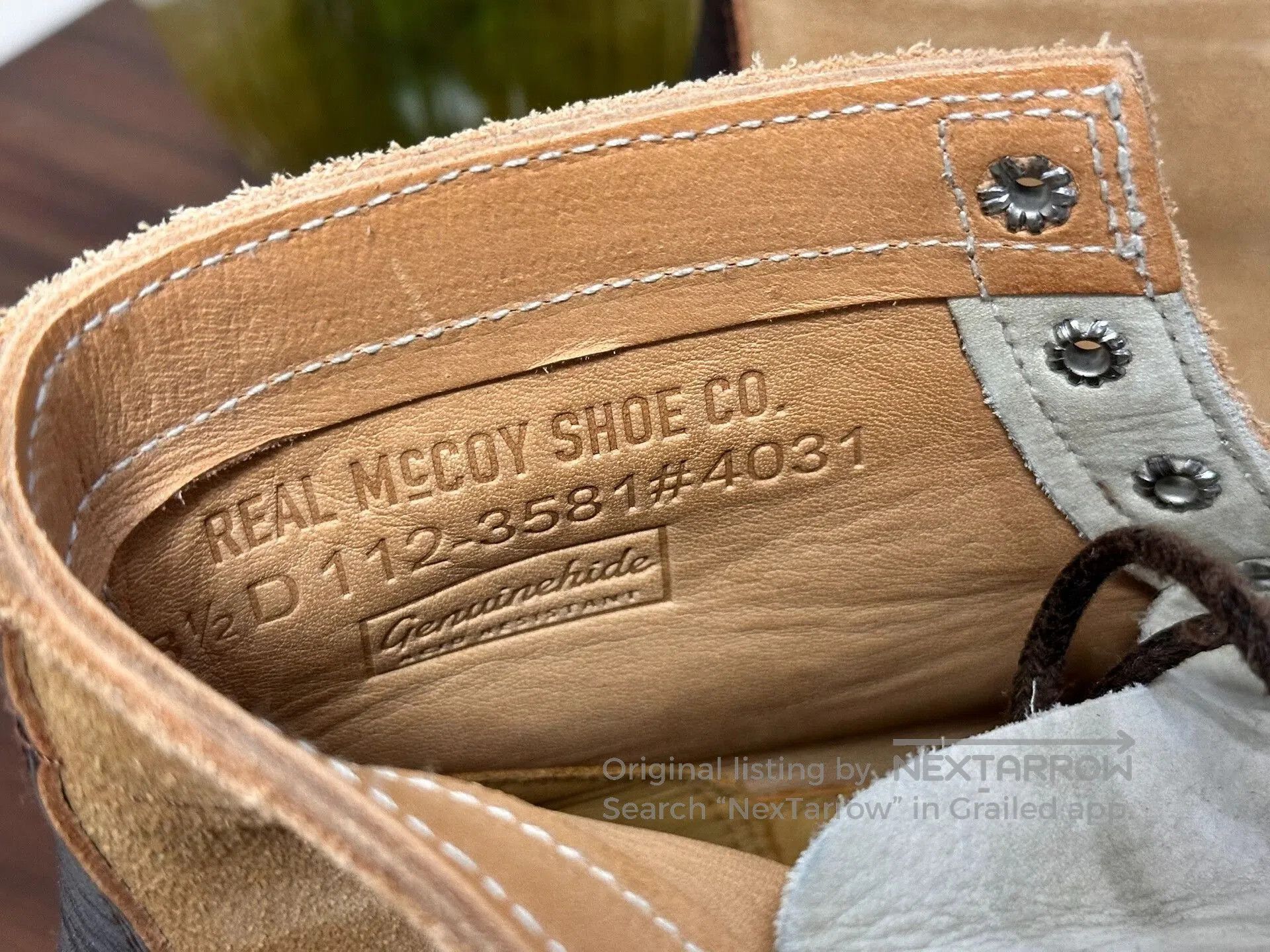 The Real McCoy's Real McCoy Short Face Boots. Size US 8.5 / EU 41-42 - 7 Thumbnail