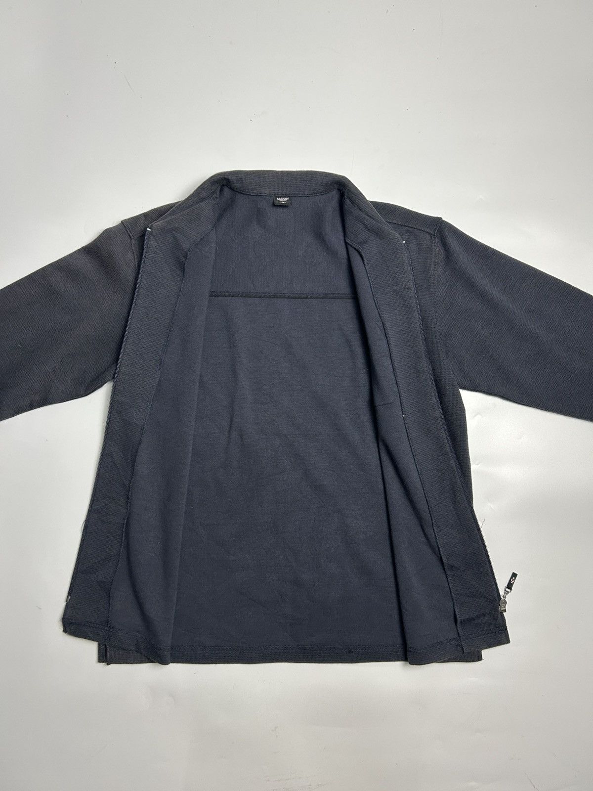 Japanese Brand × Y's × Yohji Yamamoto YOHJI YAMAMOTO SACSNY ZIPPER LONG SLEEVE COLLAR SHIRT Size US M / EU 48-50 / 2 - 3 Thumbnail