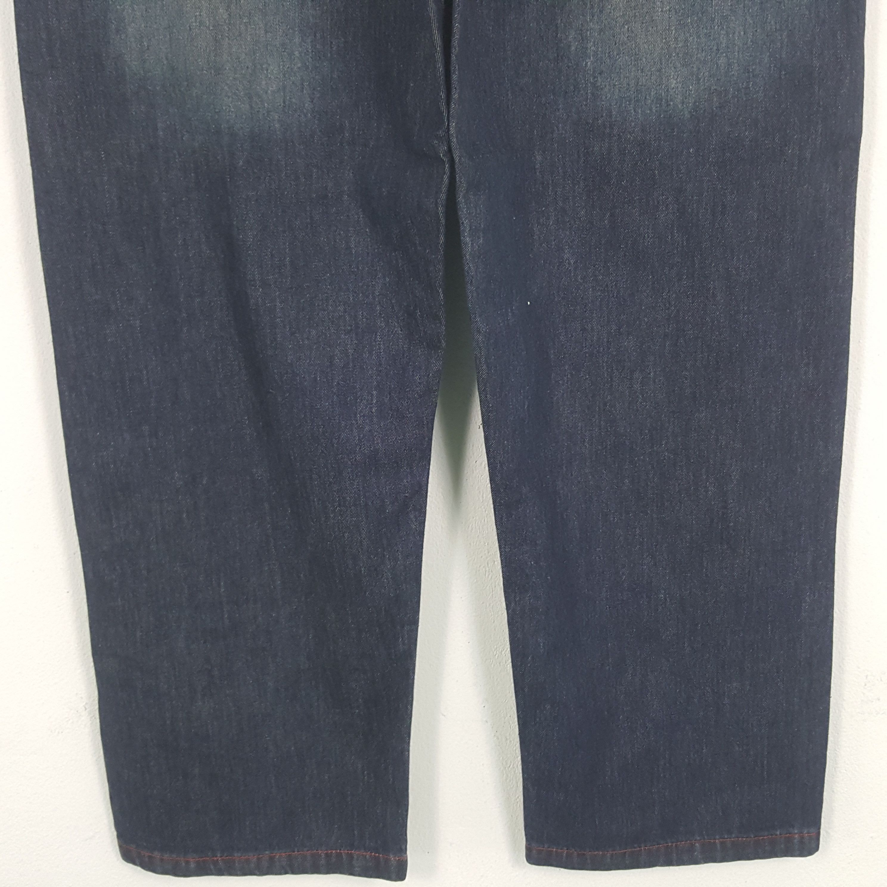 Ed Hardy × Vintage Vintage Ed Hardy Custom Spell Out Art Denim Jeans Size US 43 - 3 Thumbnail