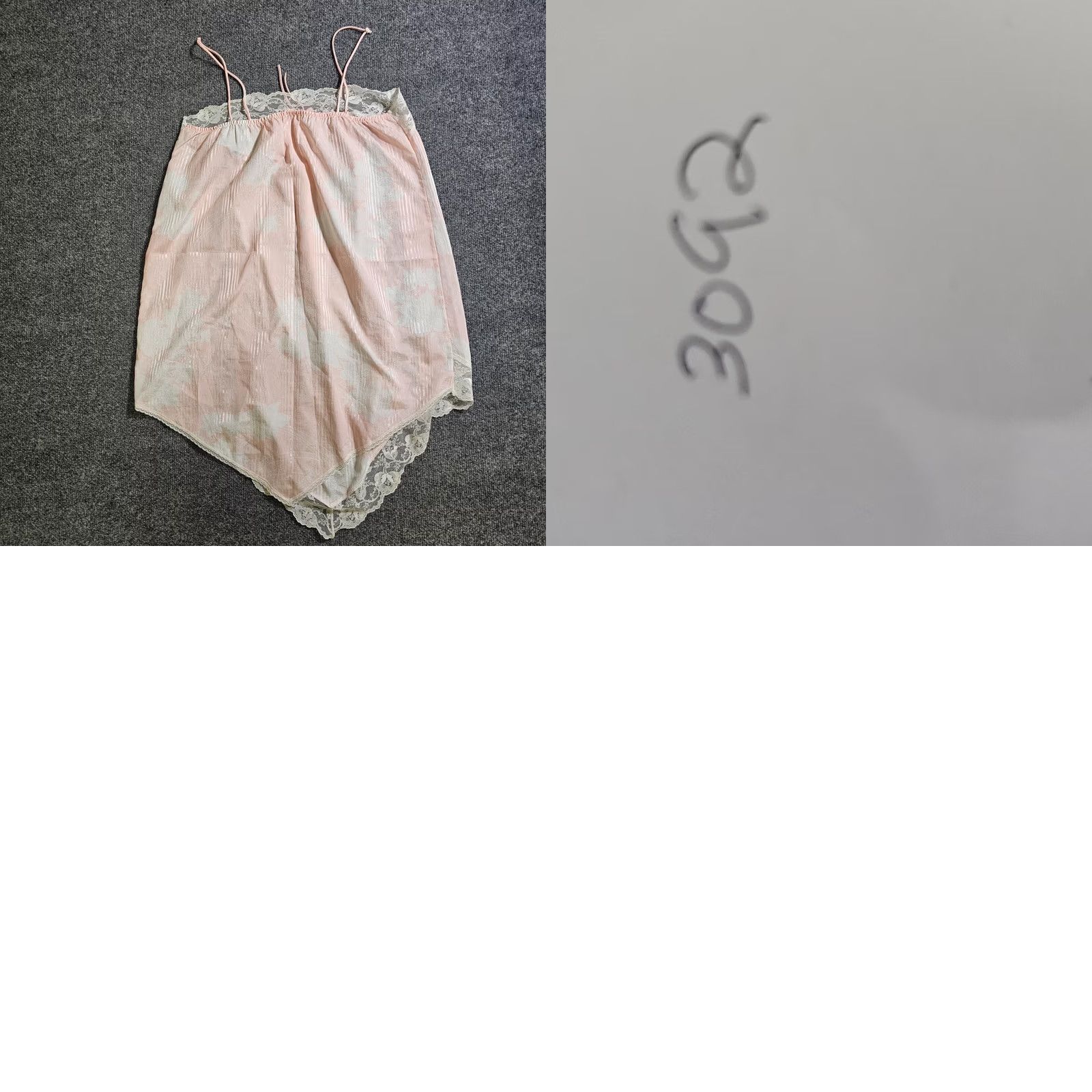 Pinko VINTAGE Gilligan & O'Malley Nightgown Womens Medium Pink Lace Chemise Size ONE SIZE - 8 Thumbnail